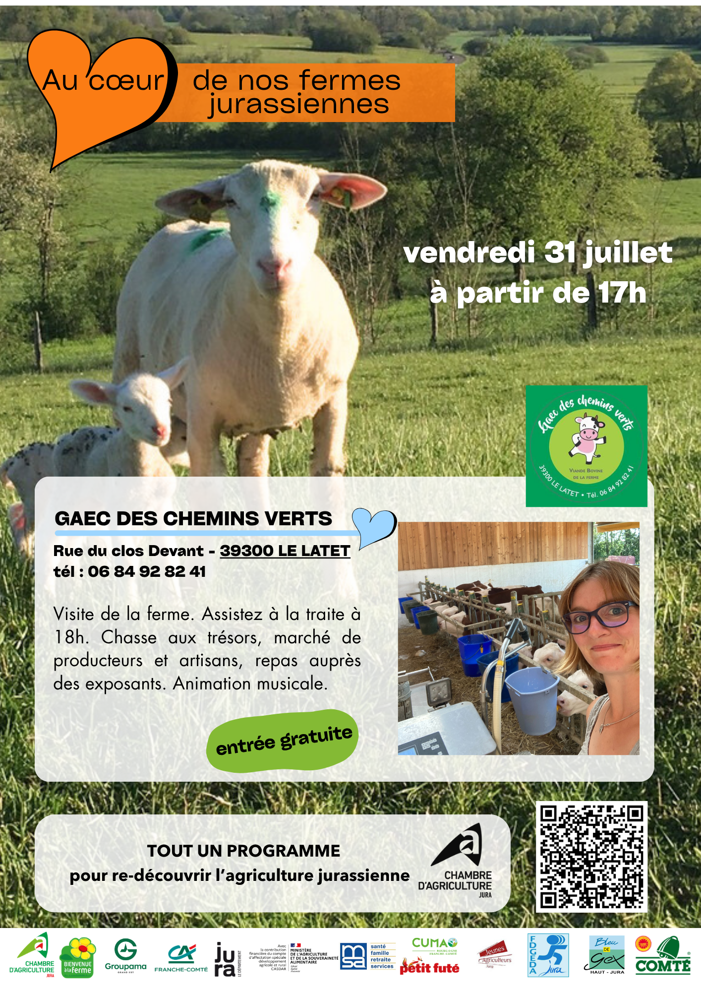 Au cœur de nos fermes jurassiennes 2026