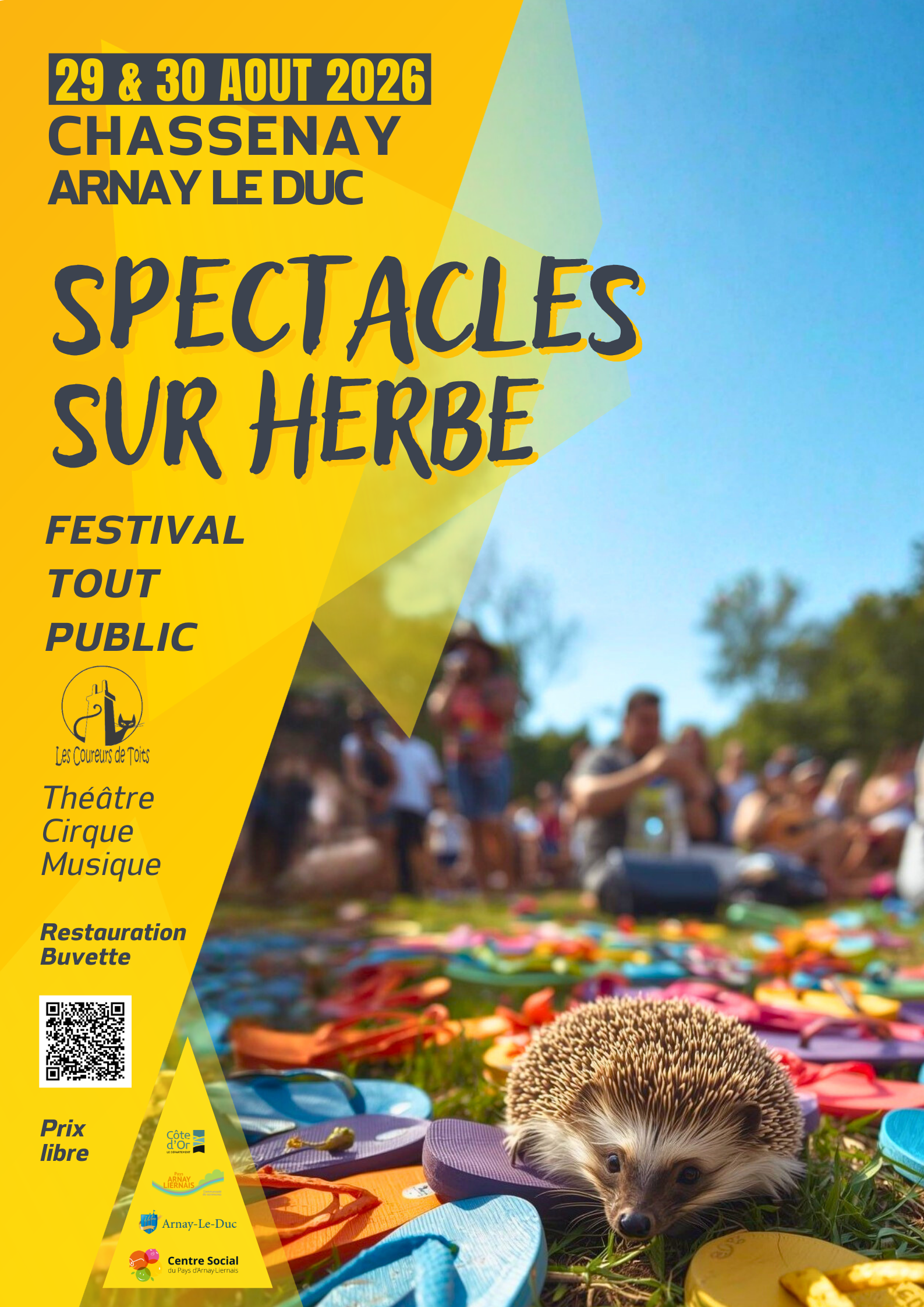 Spectacles sur herbe