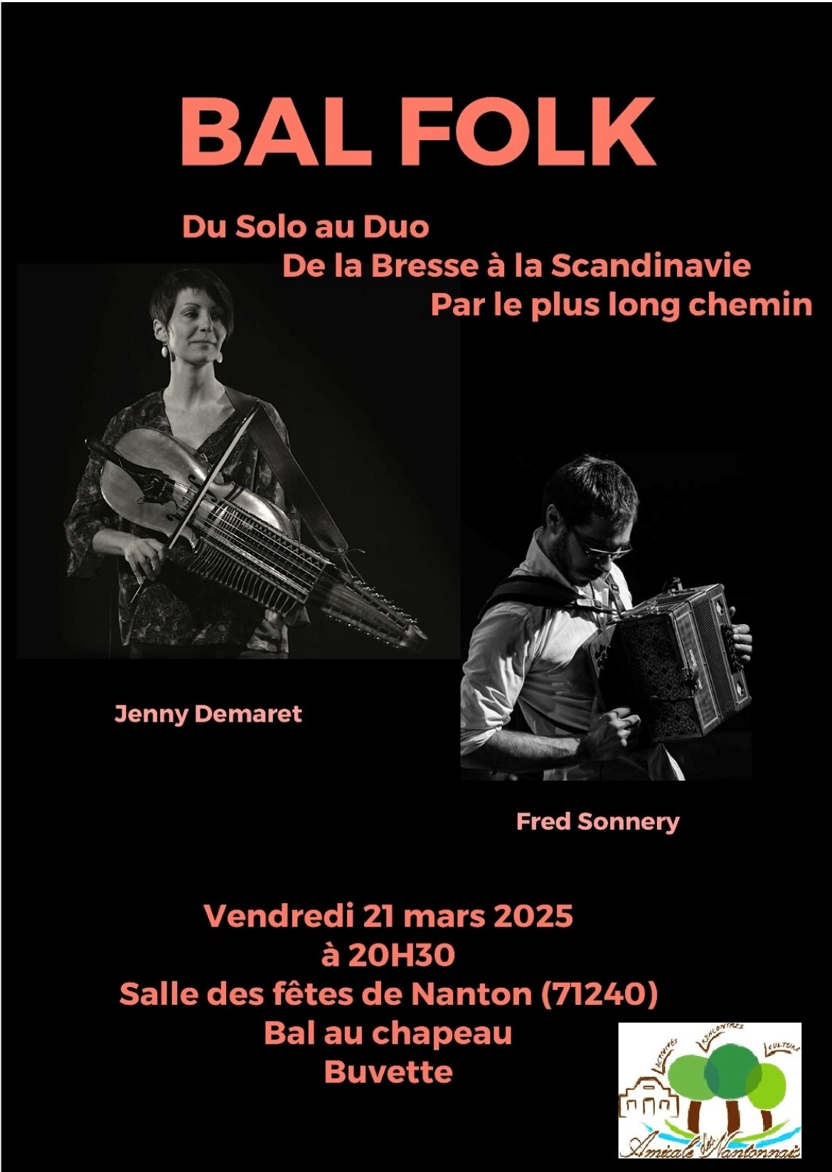 affiche bal folk