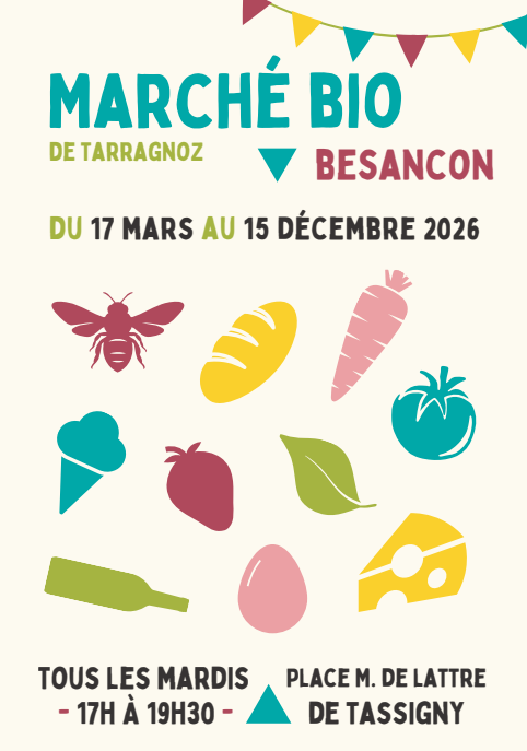 Marché bio de Tarragnoz