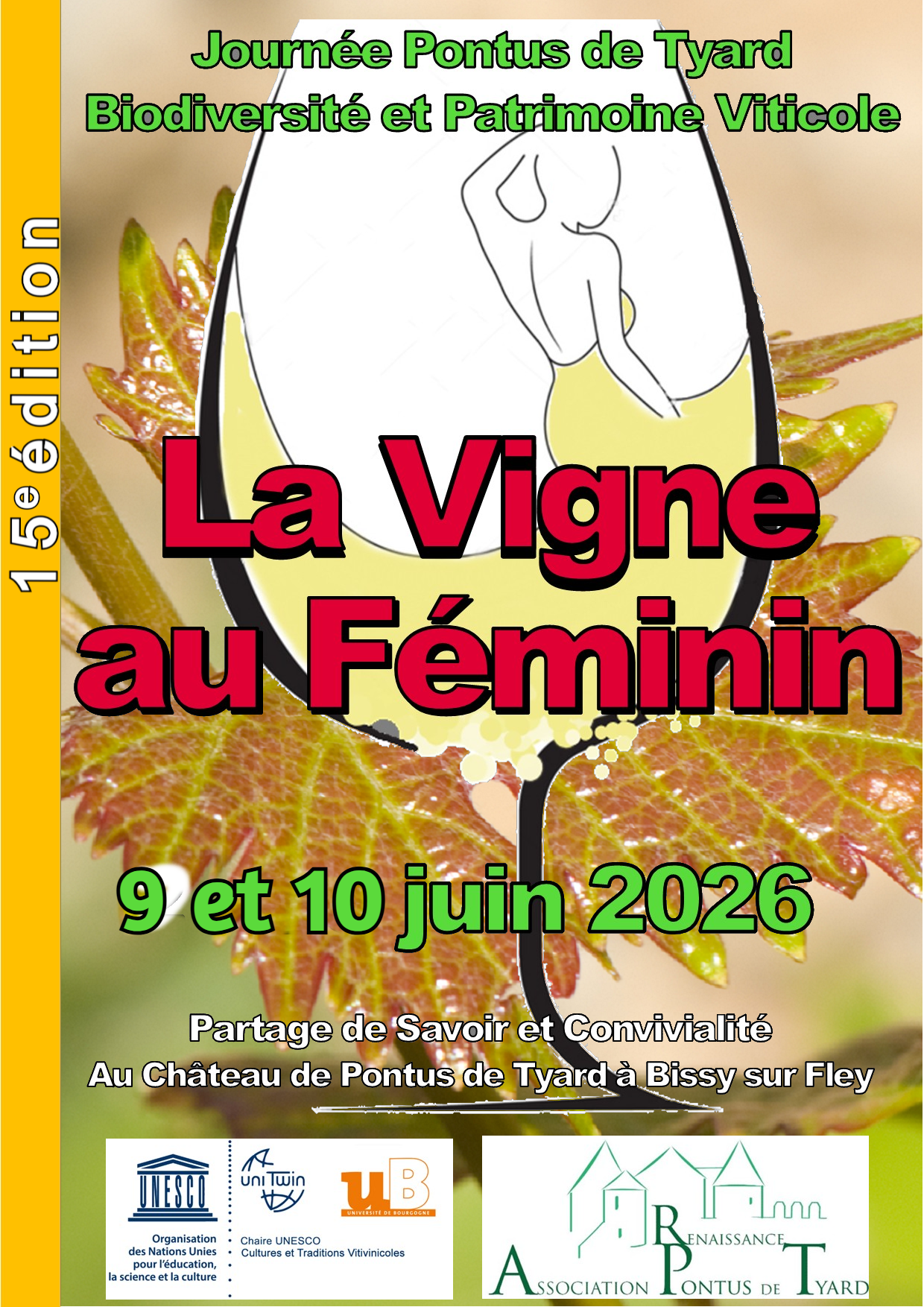 Journée Pontus de Tyard Biodiversité et Patrimoine Viticole