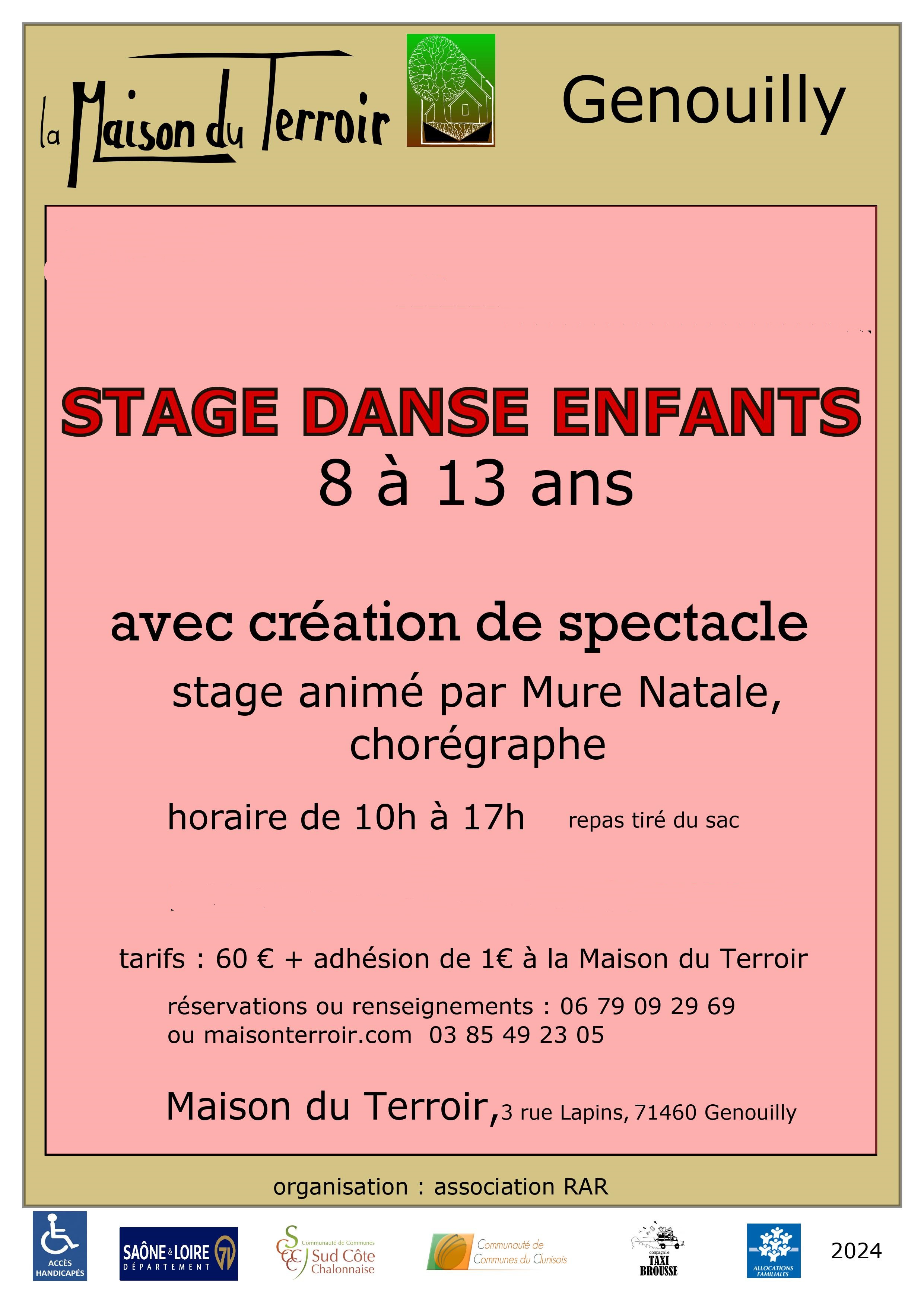 Stage danse enfants