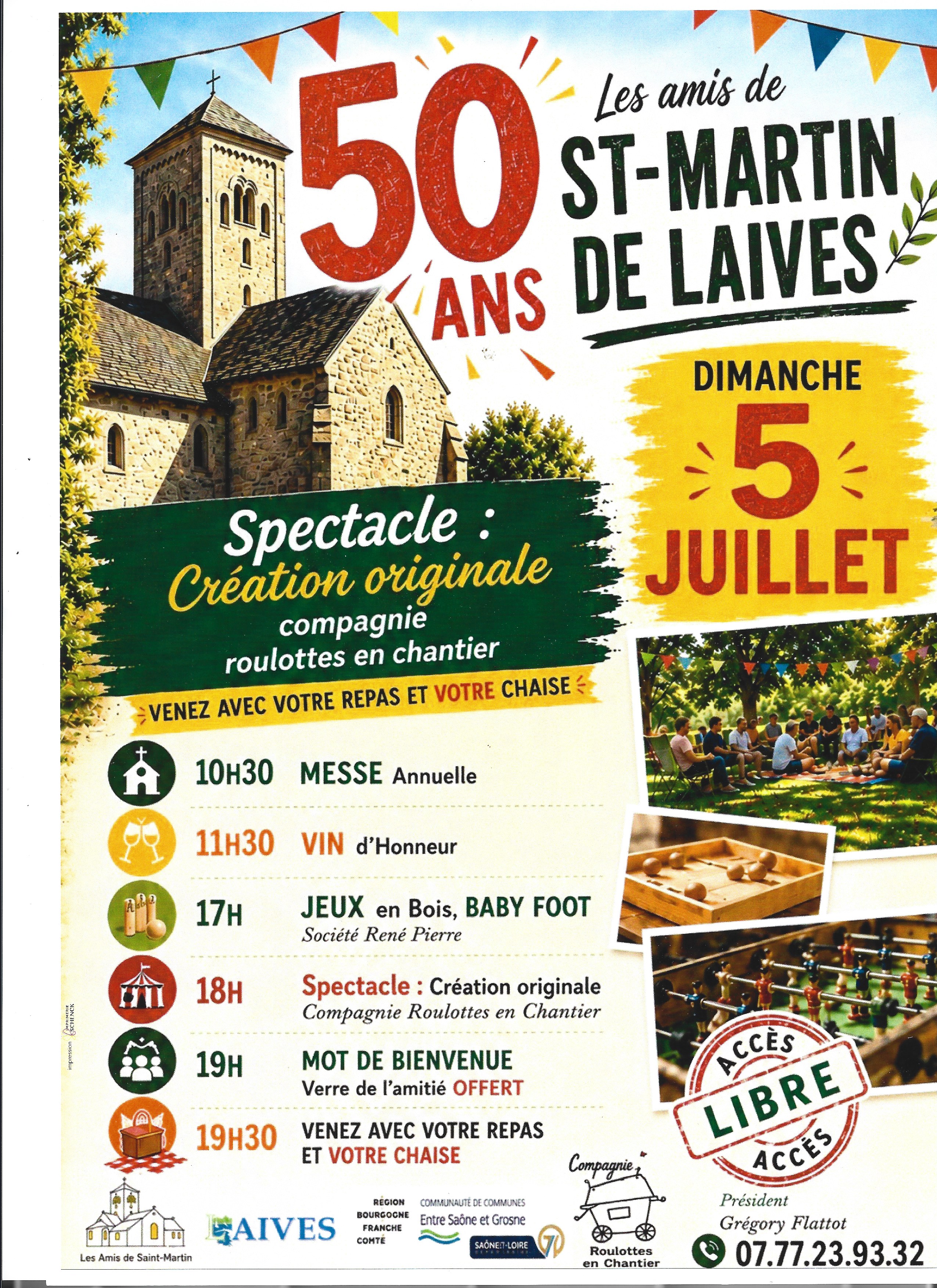 Les amis de Saint-Martin de Laives fêtent leur 50 ans