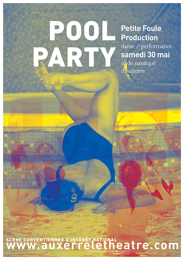 affiche A3 Pool party copie