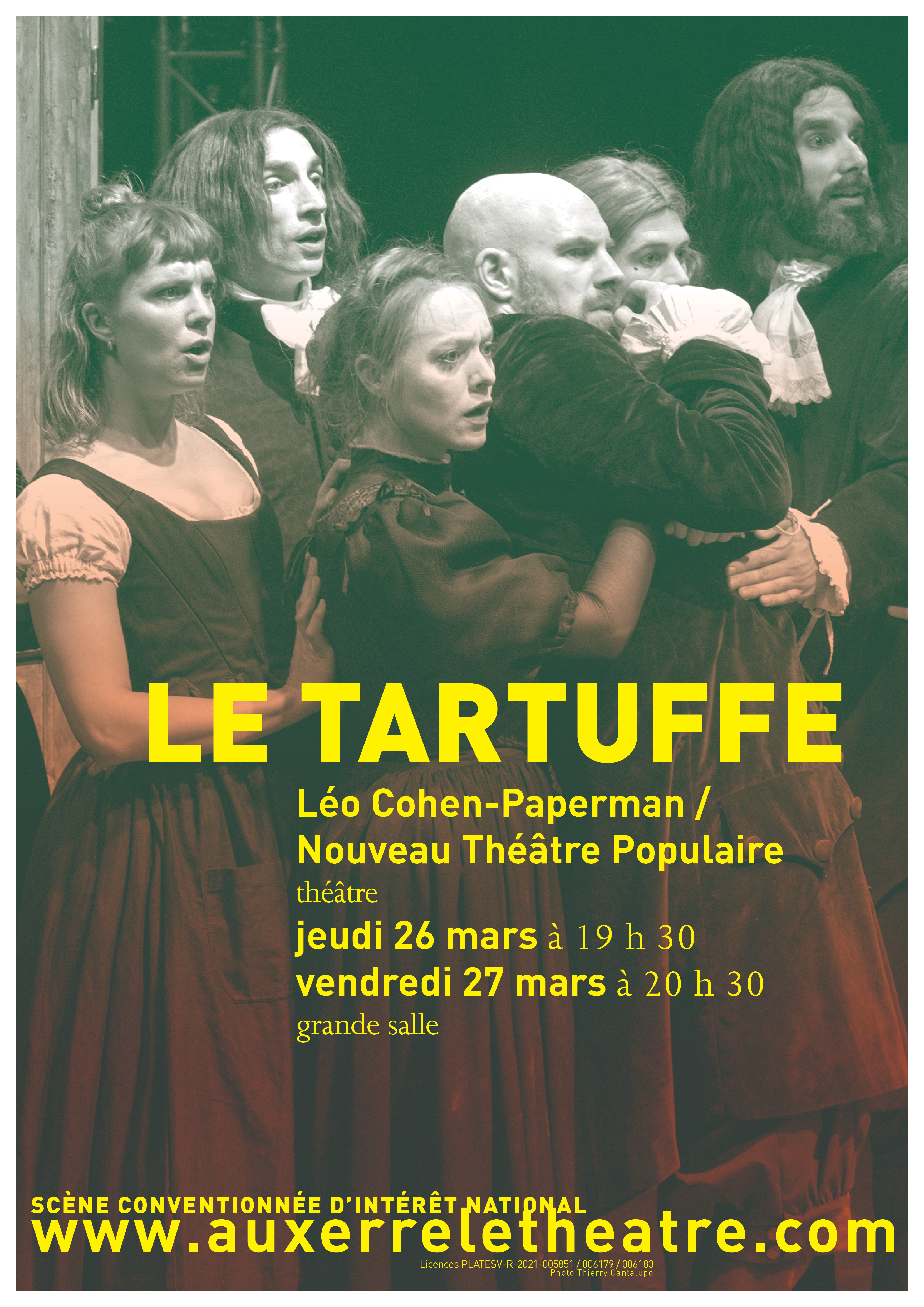 affiche A3 le tartuffe