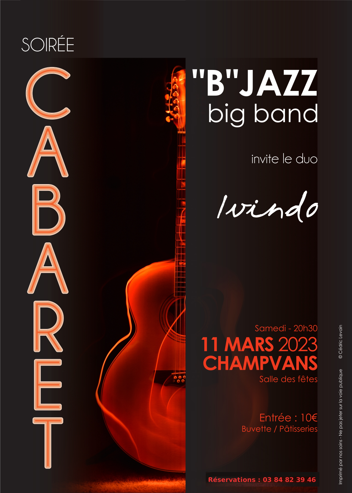 affiche B JAZZ 11 mars