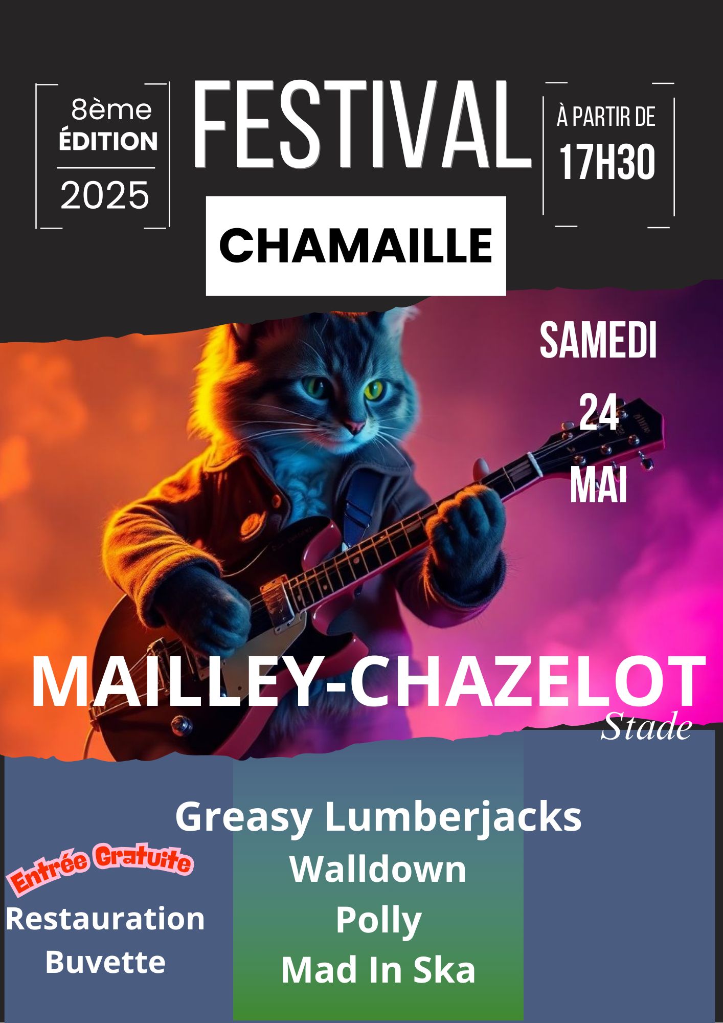 affiche Chamaille 2025