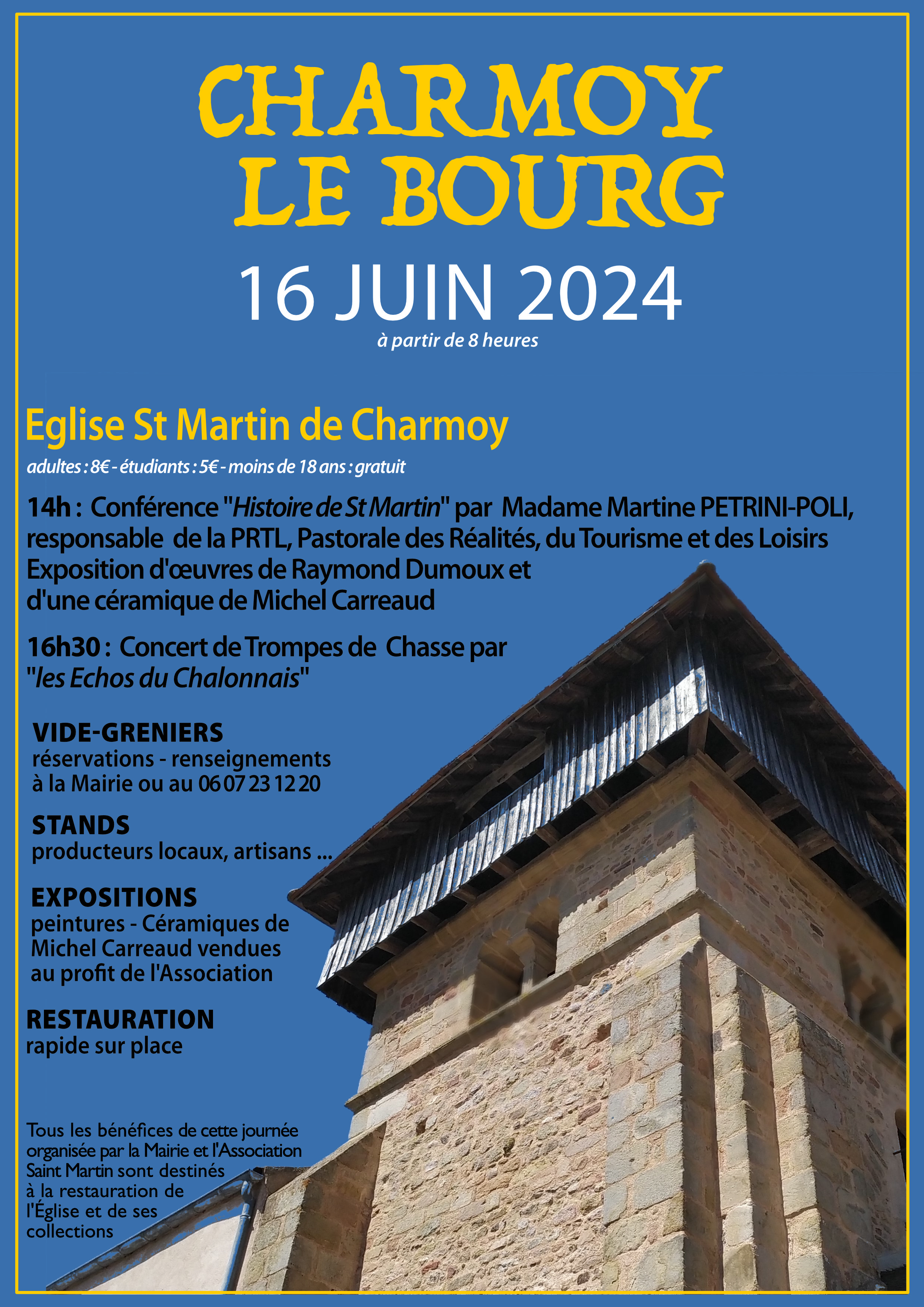Affiche Charmoy 2024