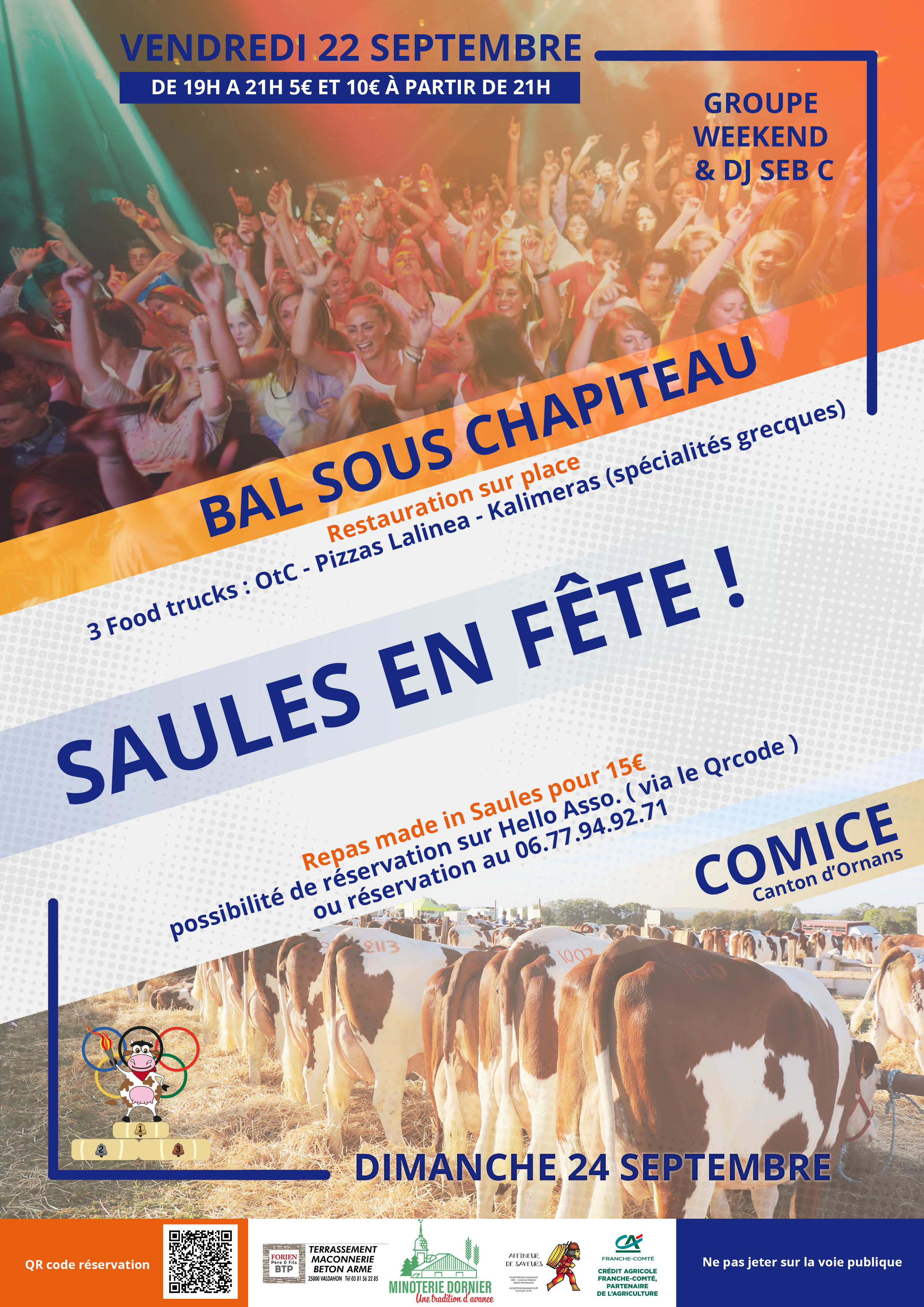 Affiche du Comice de Saules