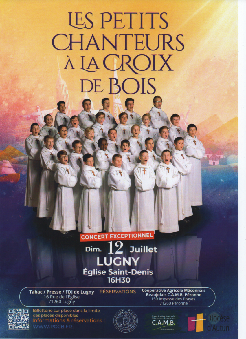 CONCERT EXCEPTIONNEL PETIS CHANTEURS A LA CROIX DE BOIS