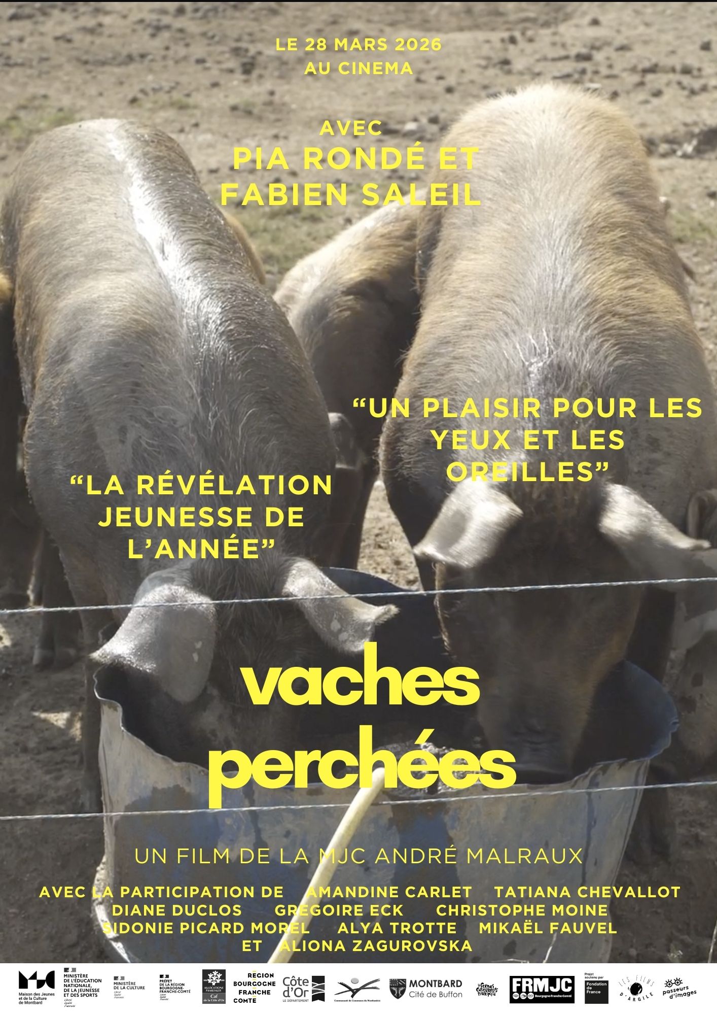 Avant-première de "Vaches perchées"