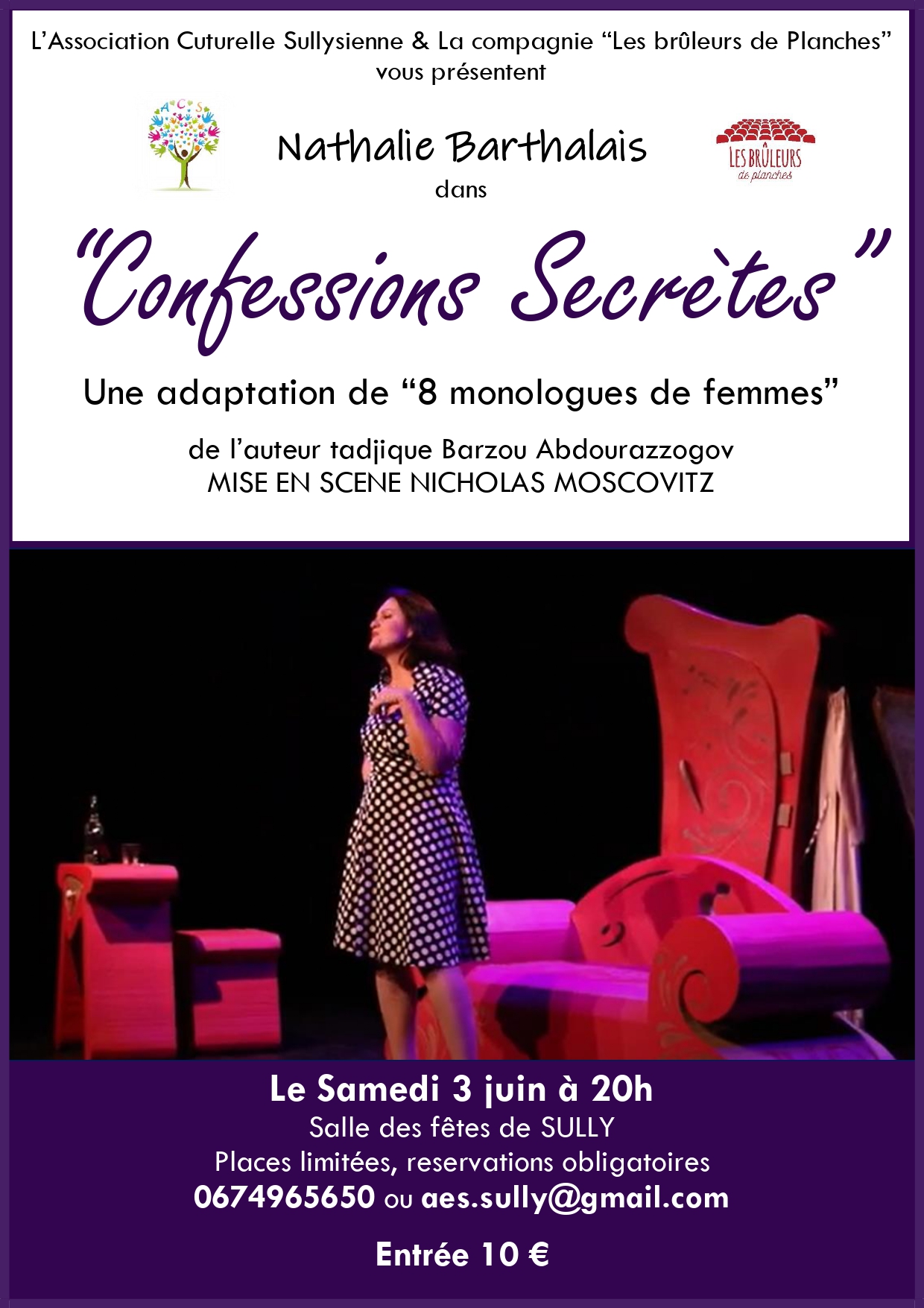 Affiche confessions secrètes