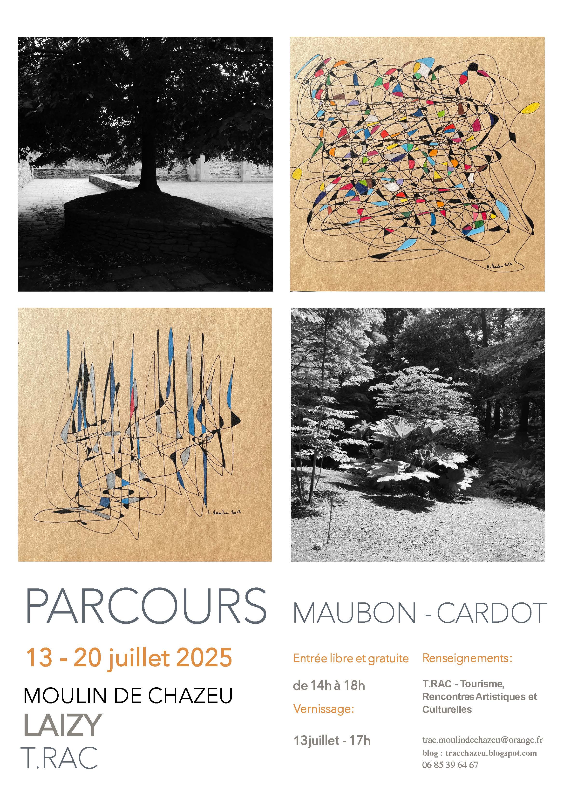 affiche Parcours-Maubon Cardot