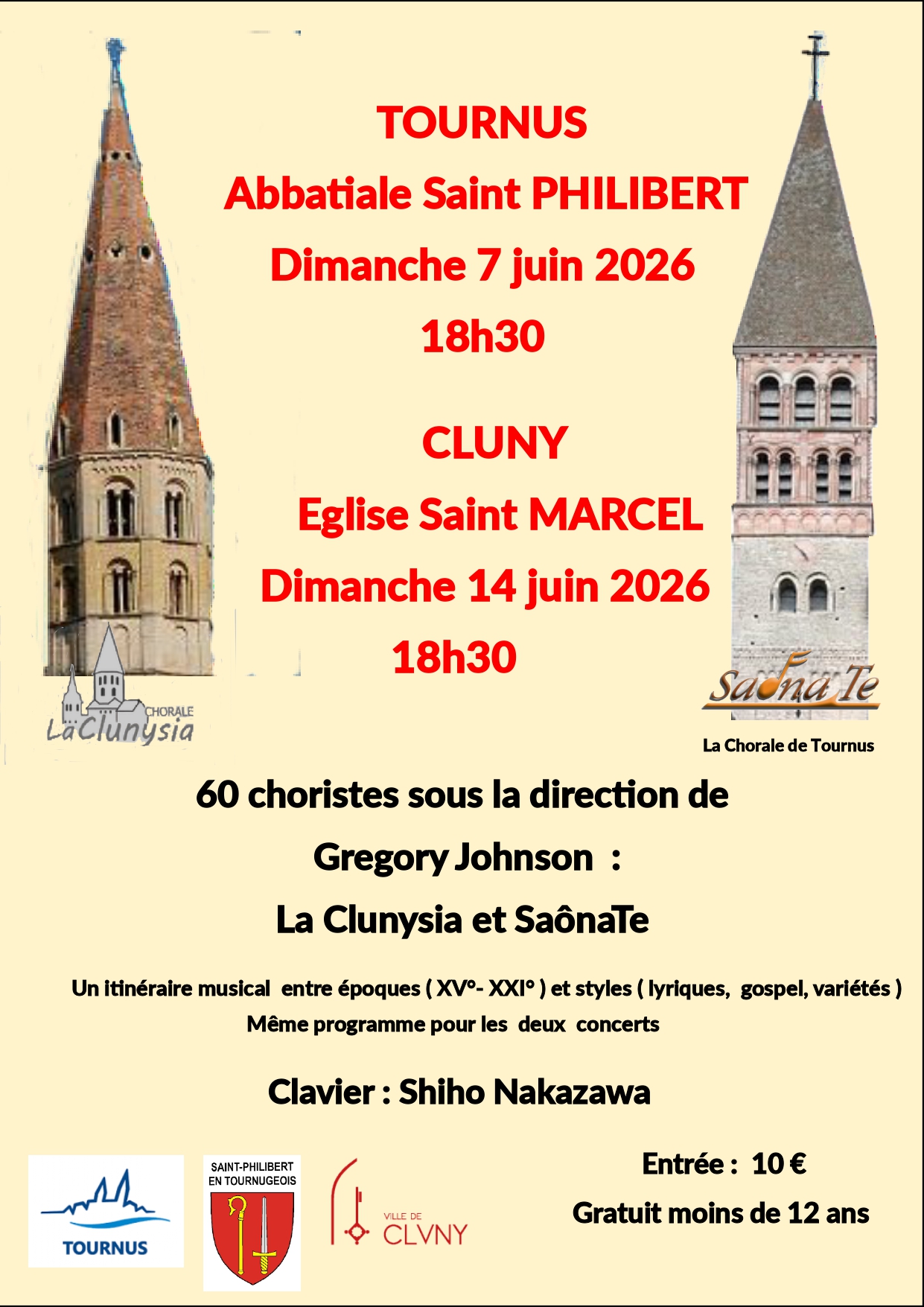 Concert de la Clunysia