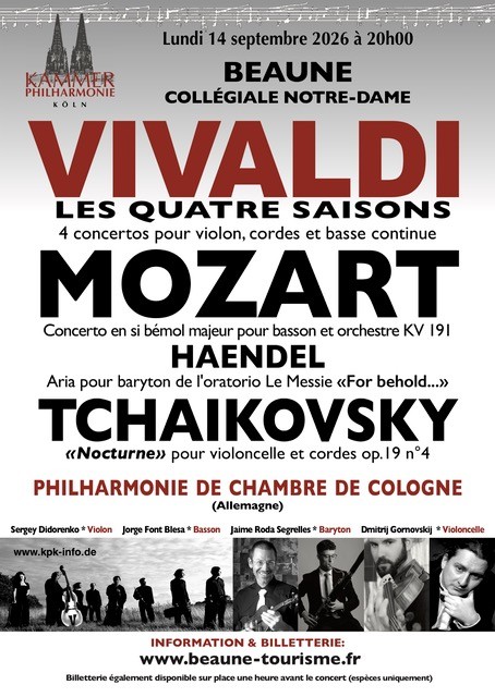 Concert de la Chambre Philharmonique de Cologne
