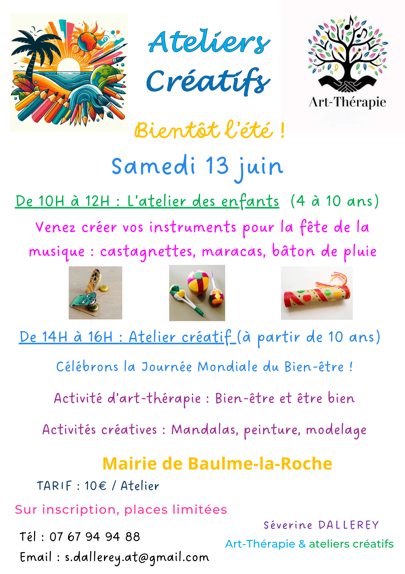 Ateliers créatifs