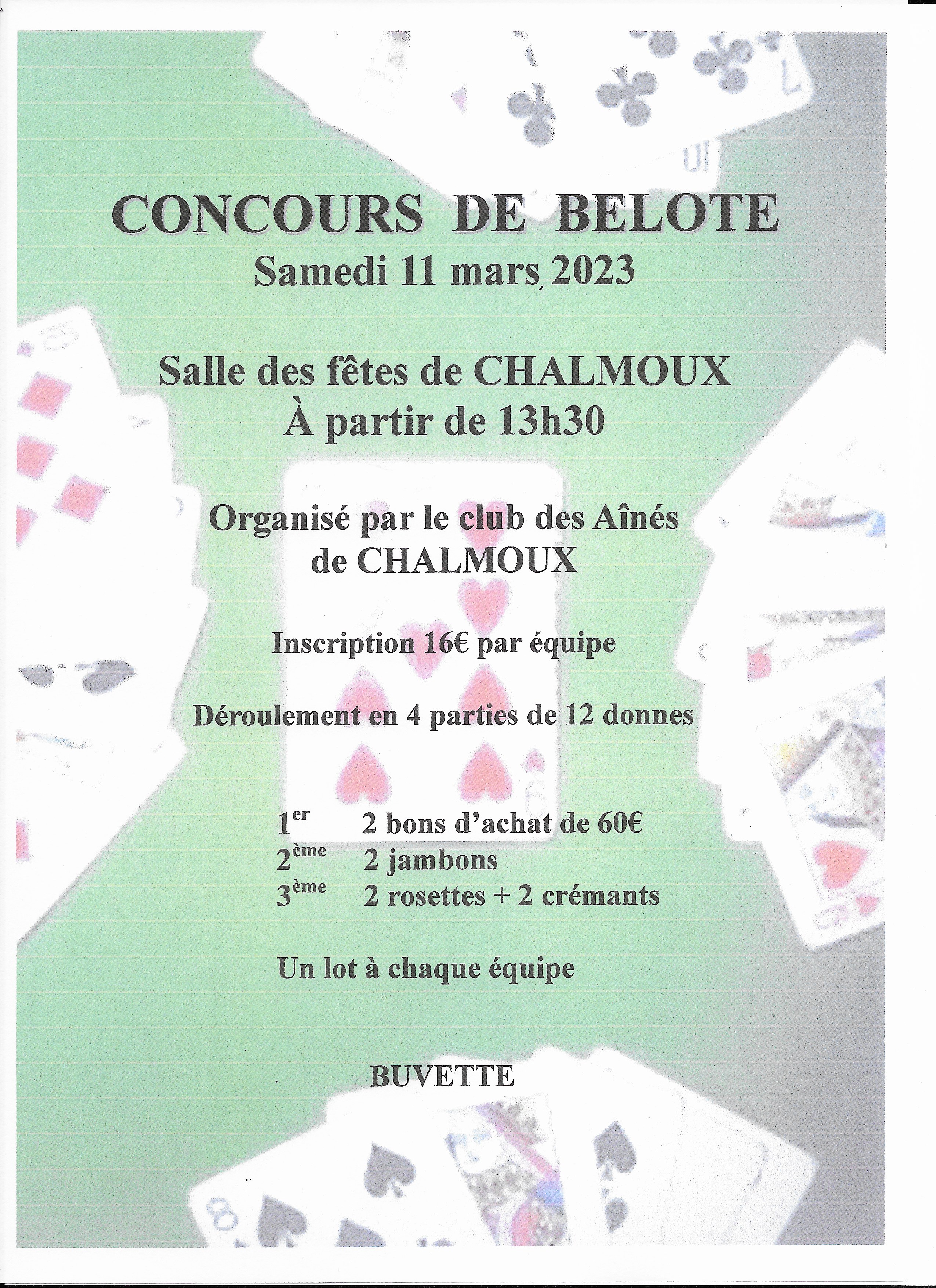 concours de belote