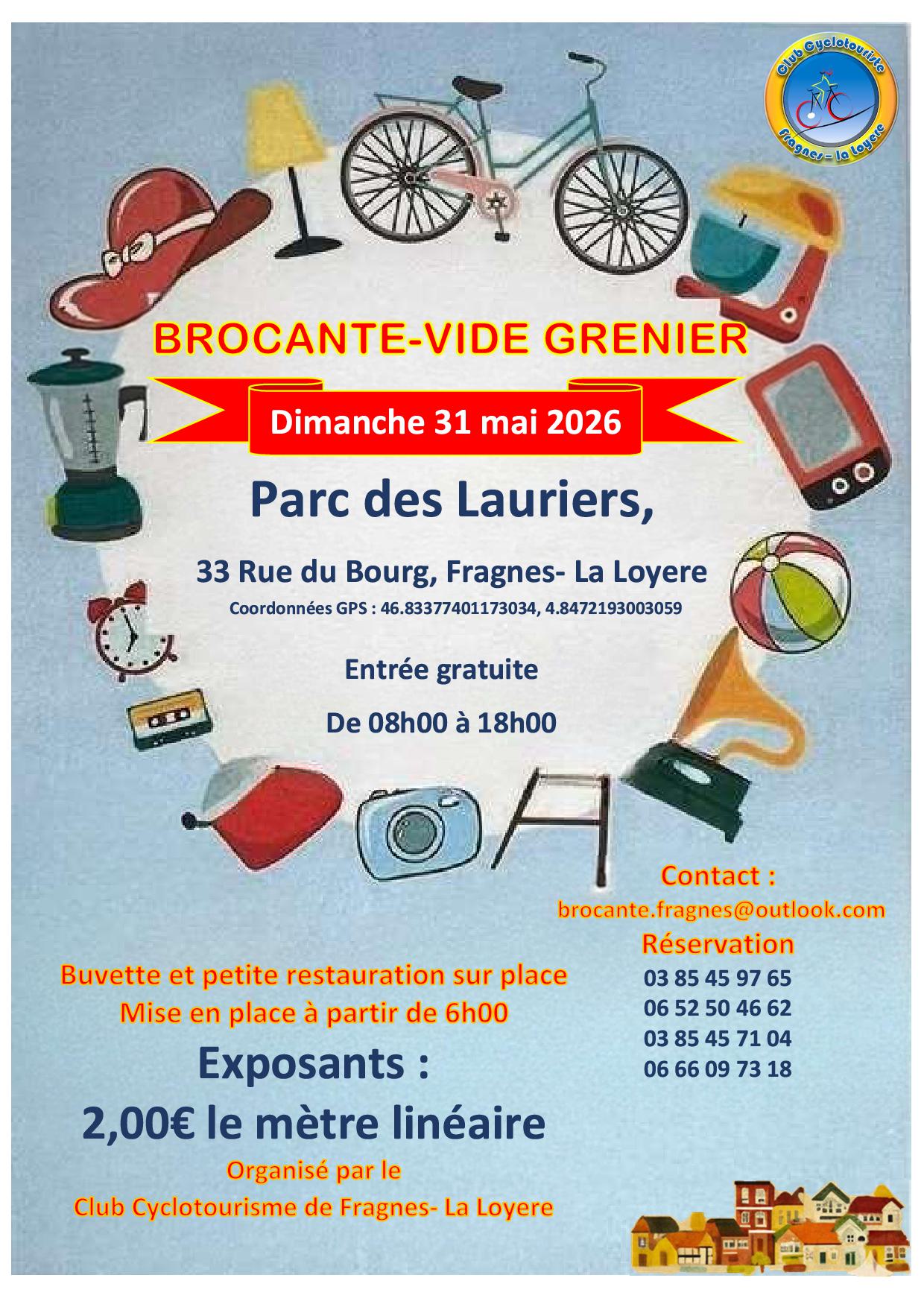 Brocante du Club Cyclo