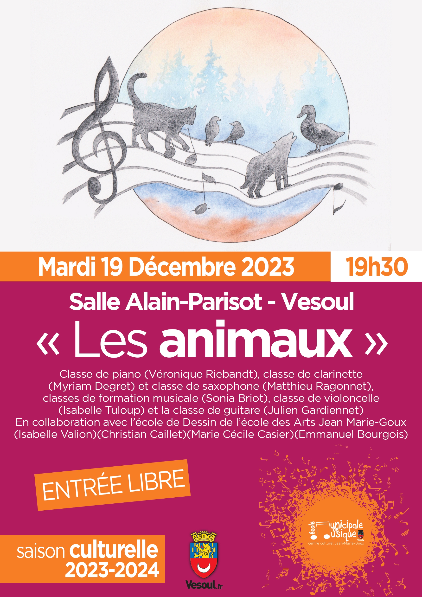 Concert 19/12/23
