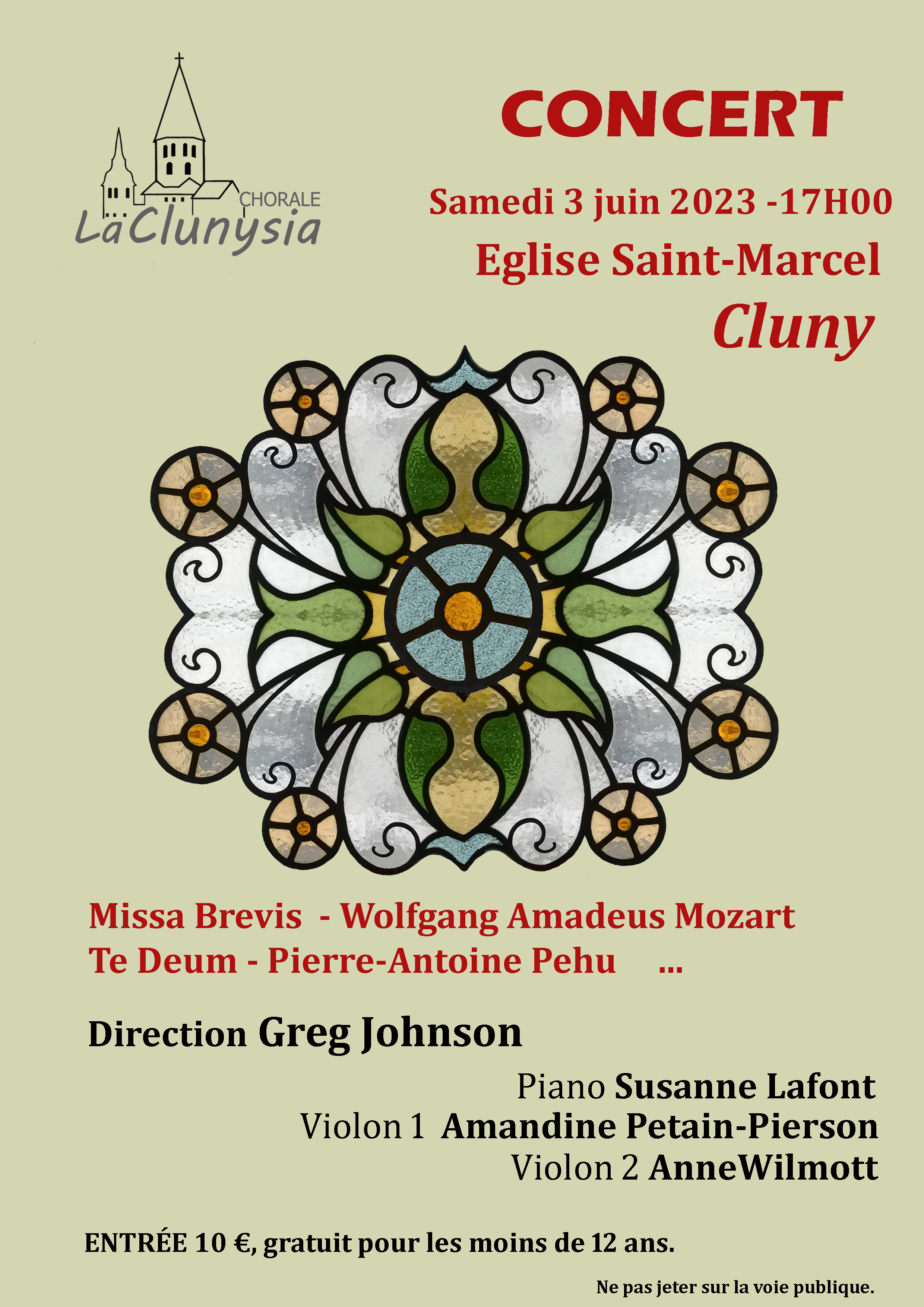 affiche concert