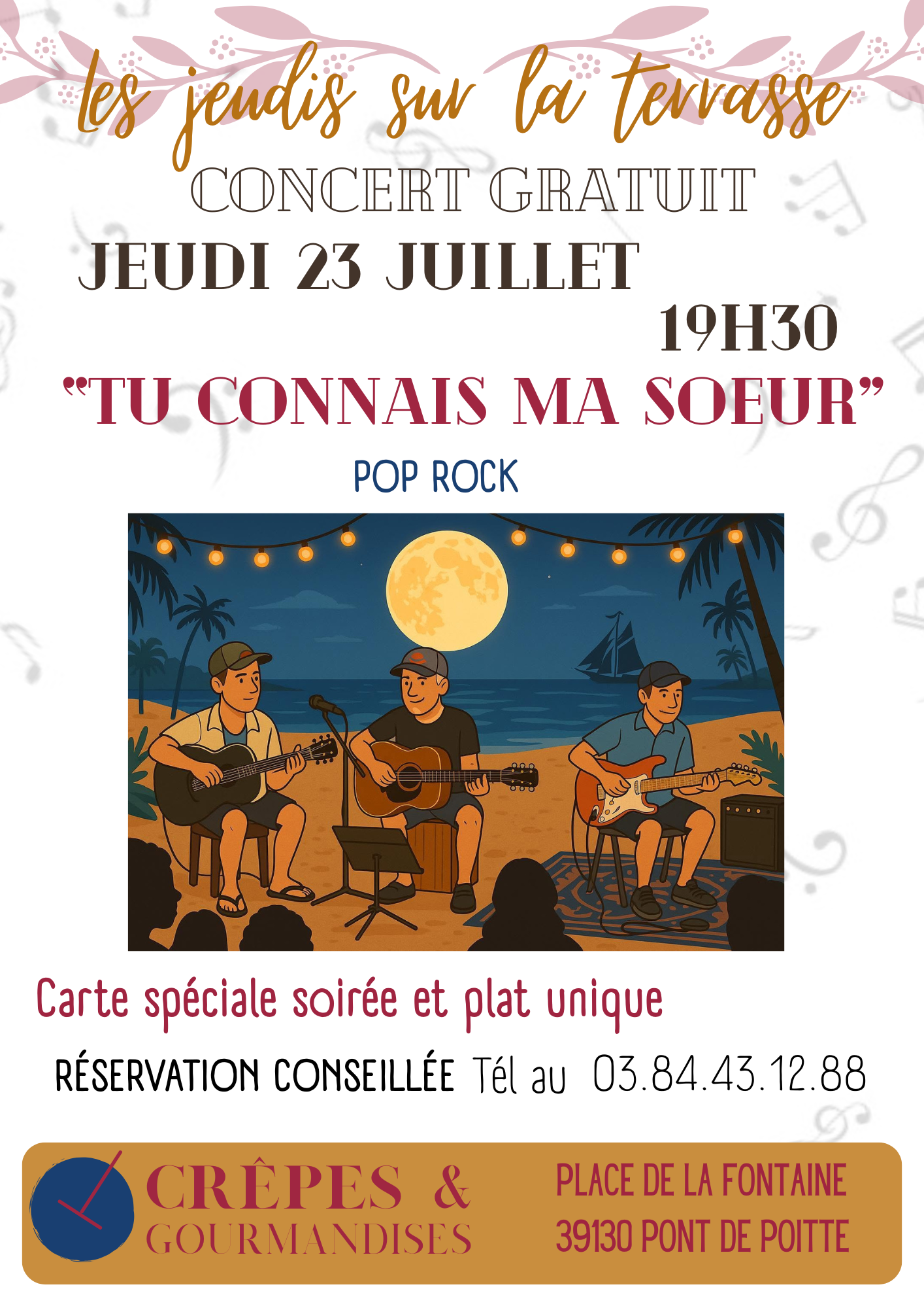 Les jeudis sur la terrasse