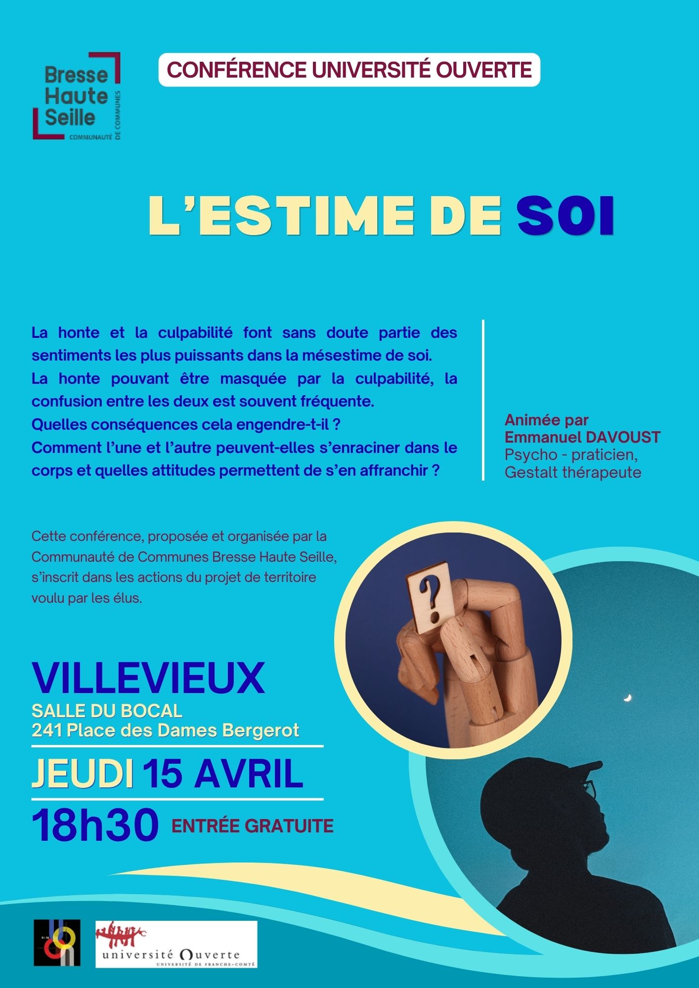 L'Estime de Soi - Conférence de l'Université Ouverte