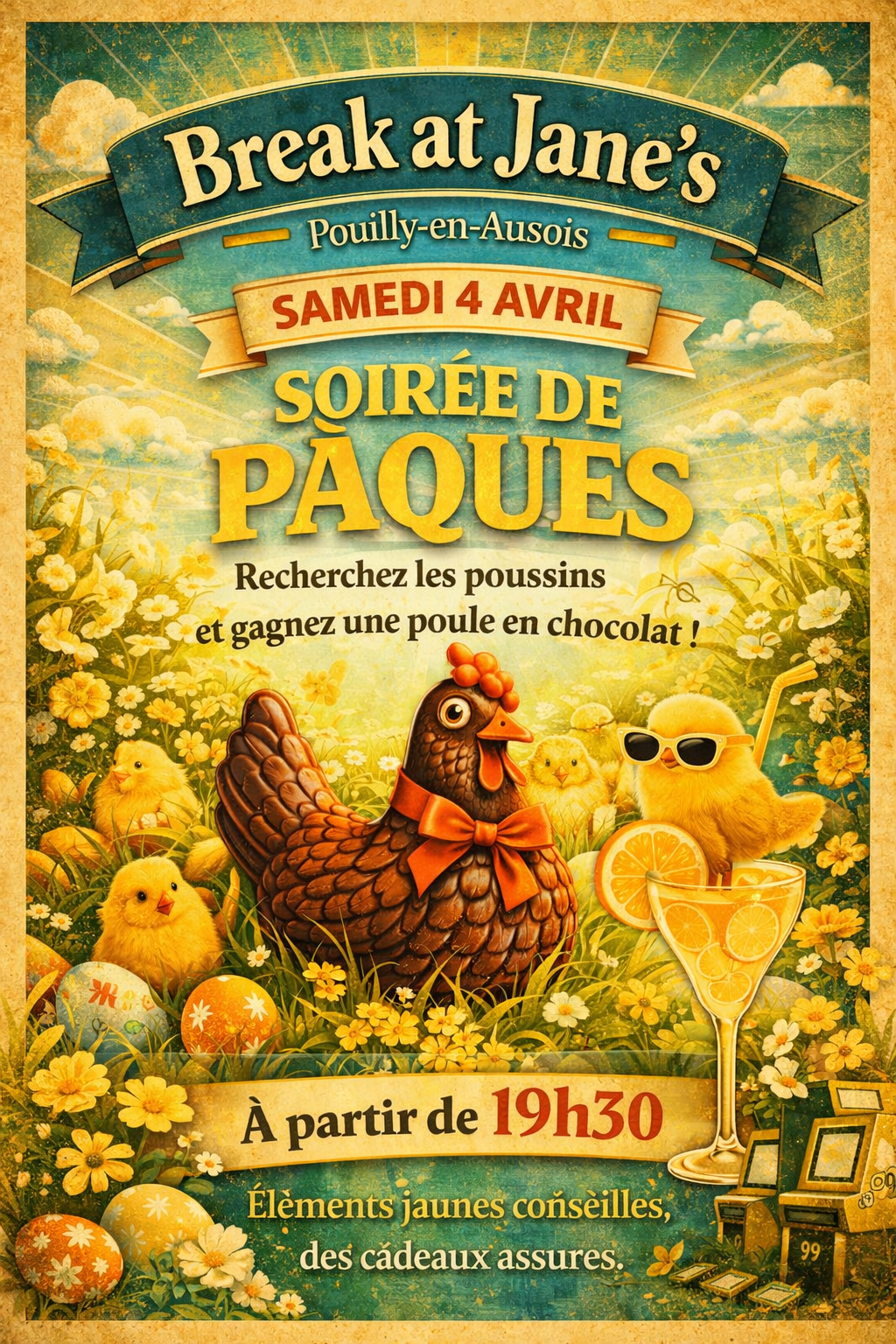Soirée de Pâques- POUILLY EN AUXOIS
