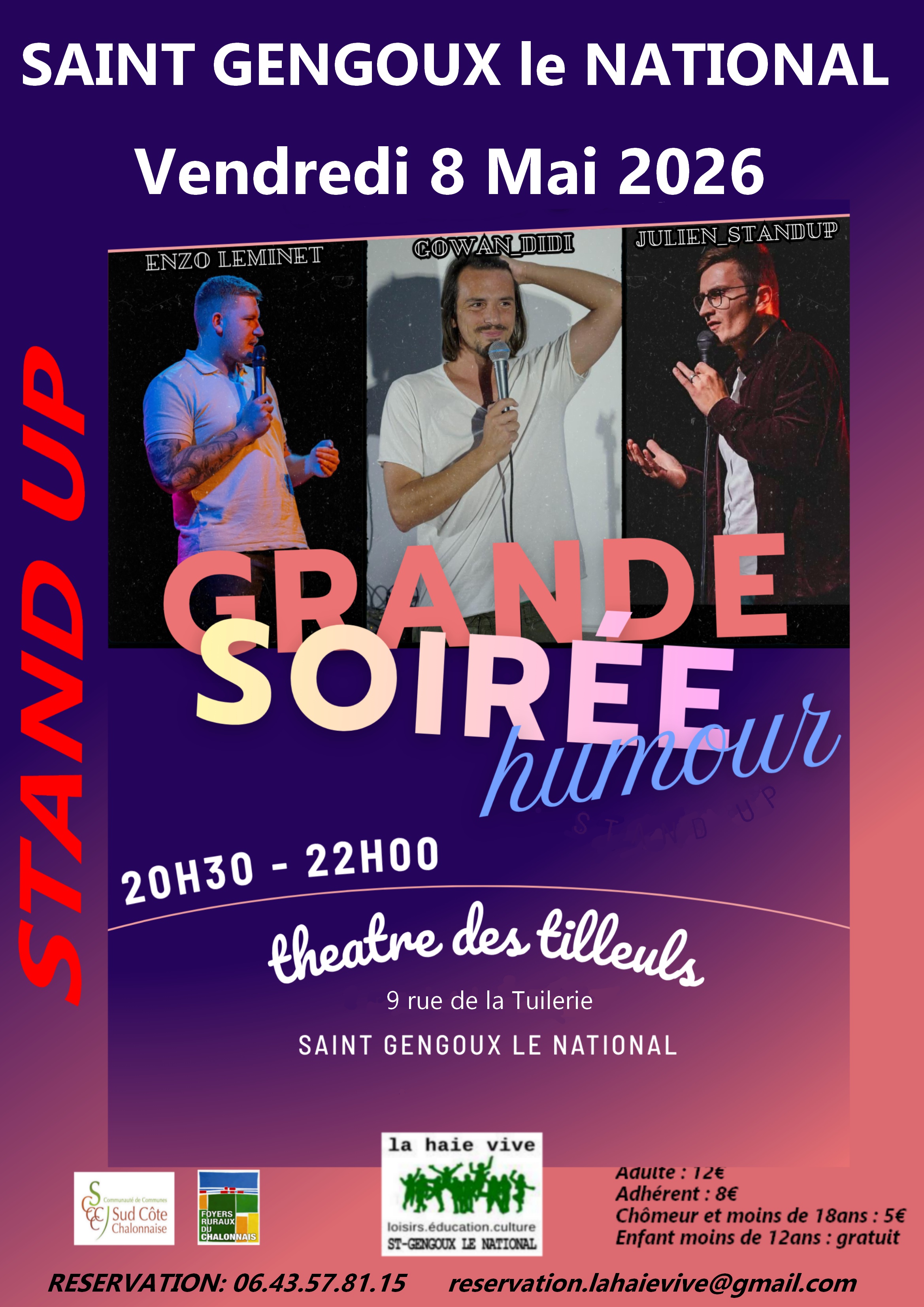 STAND UP... grande soirée humour