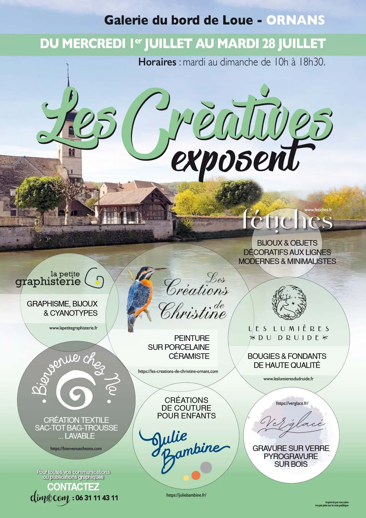 EXPOSITION ARTISANALE LES CREATIVES