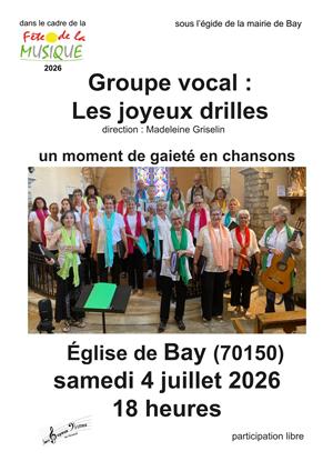 Concert Les Joyeux drilles