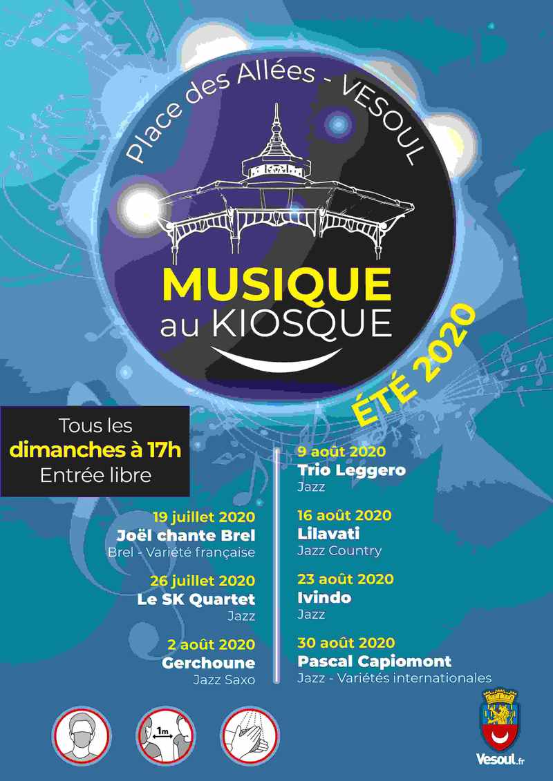 affiche kiosque