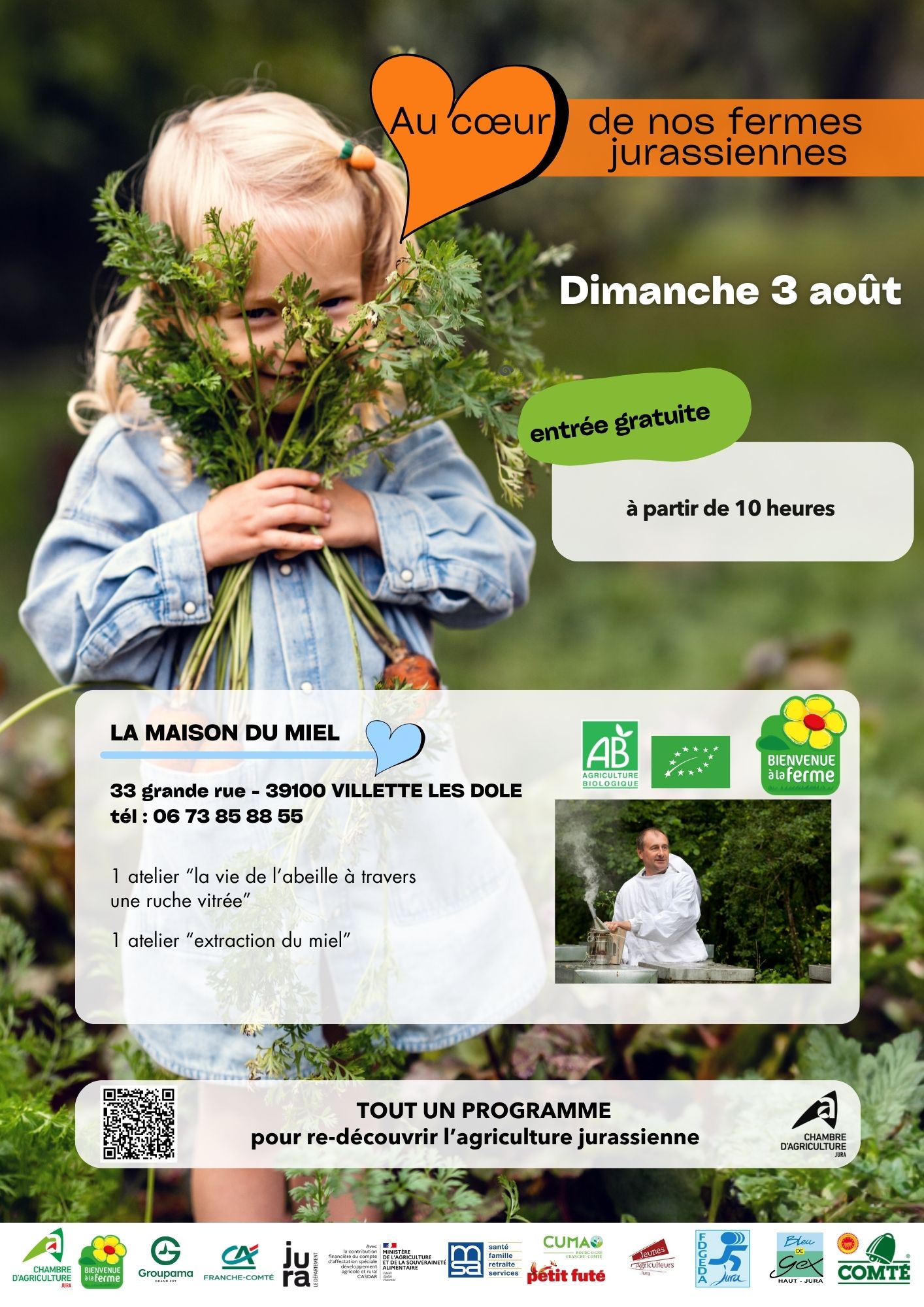 affiche_la maison du miel - 1