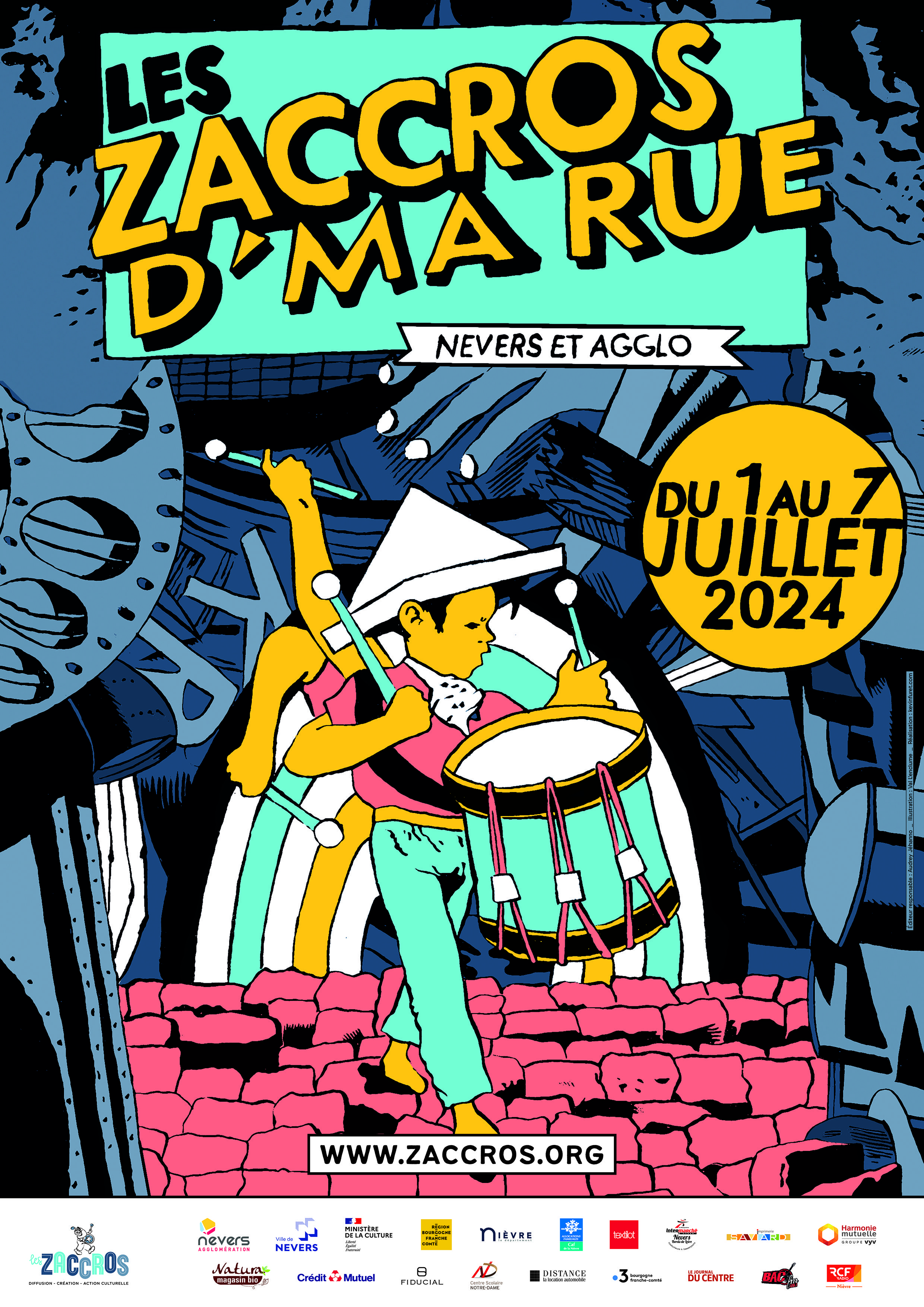 24044 ZACCROS FESTIVAL AFFICHE A3