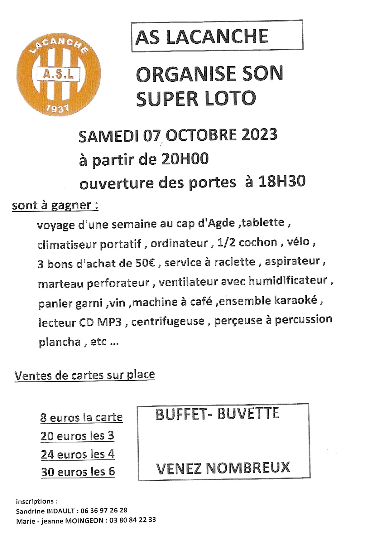 affiche loto 071023