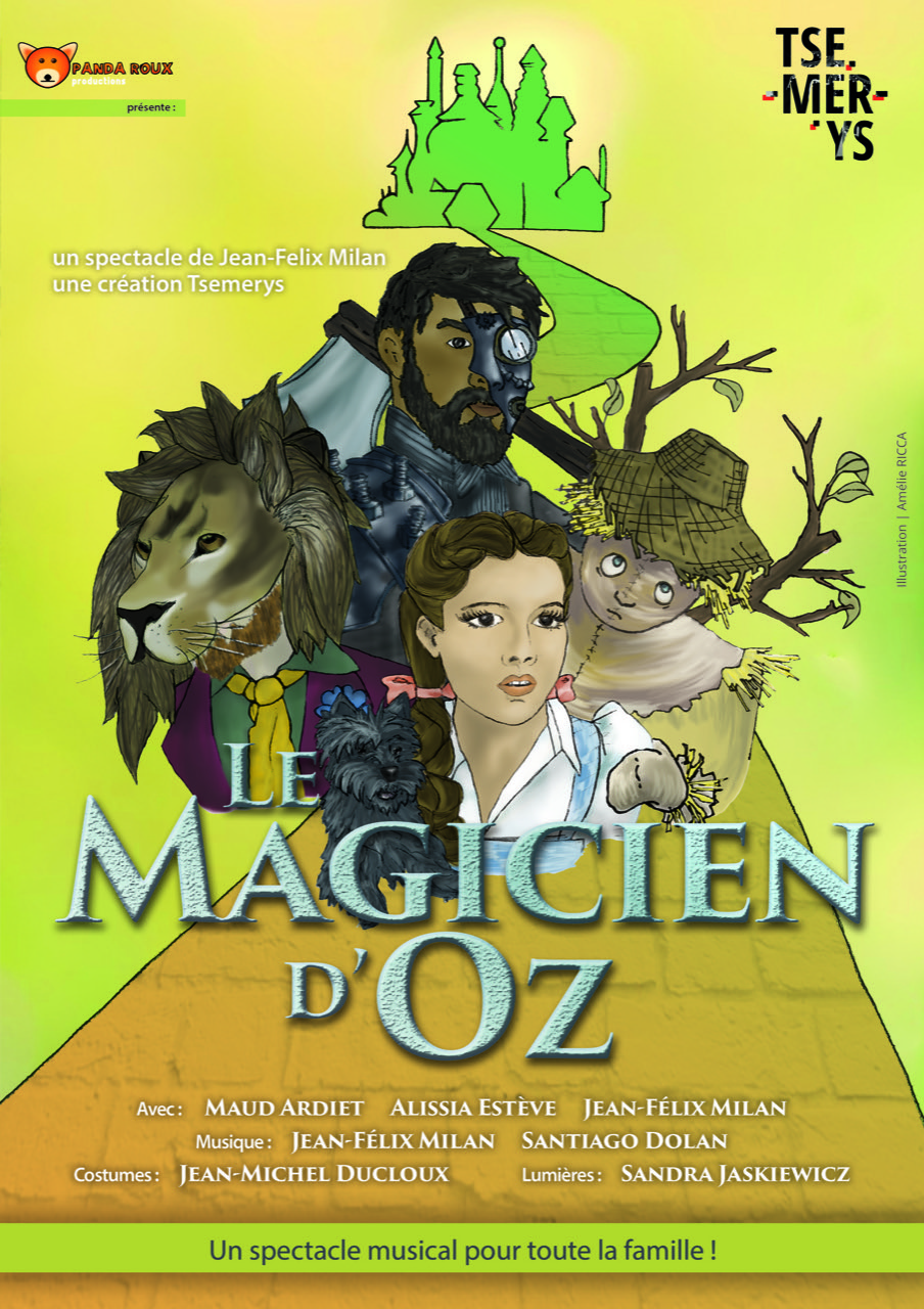 Affiche magicien d'oz