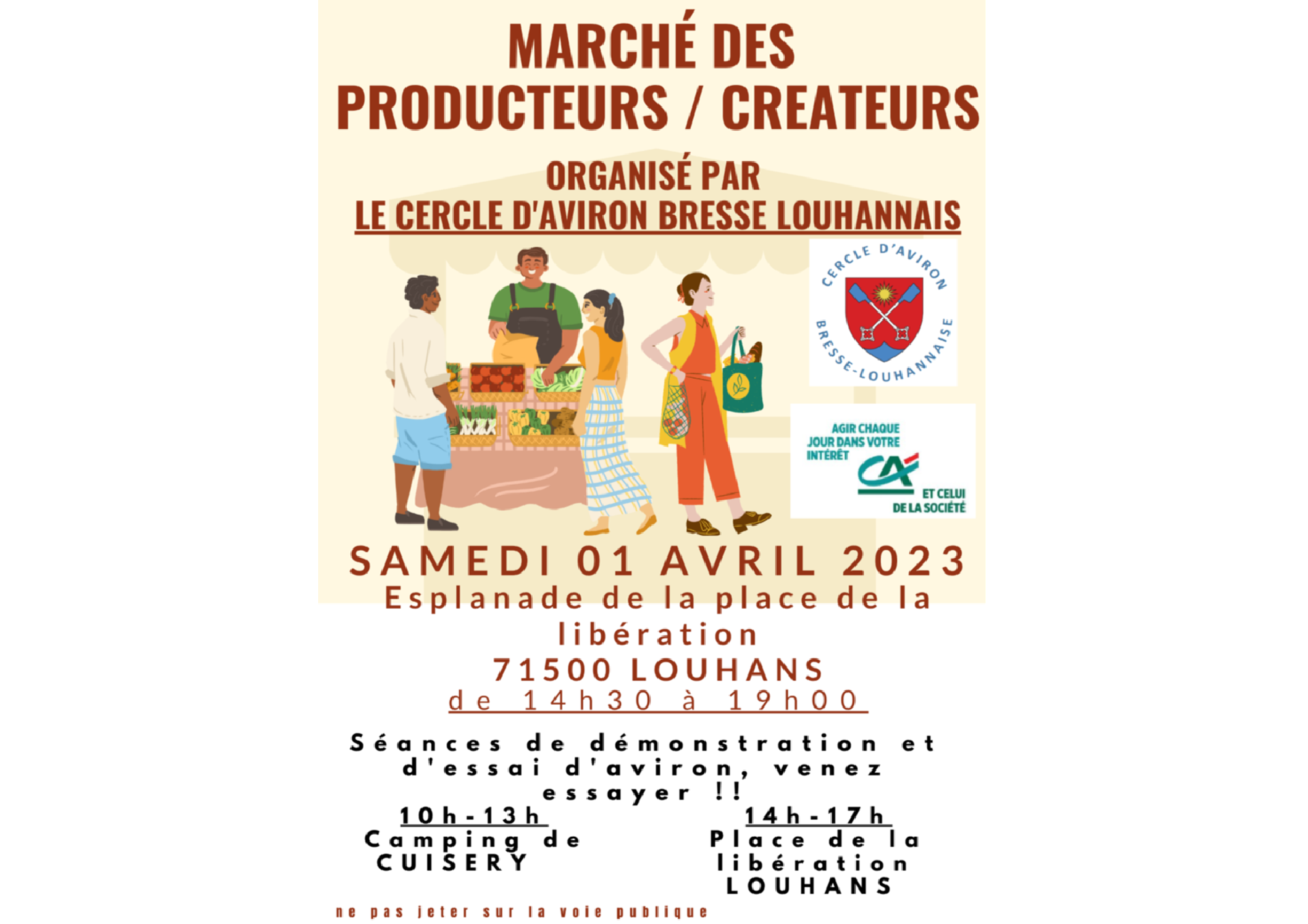 marché + initiation