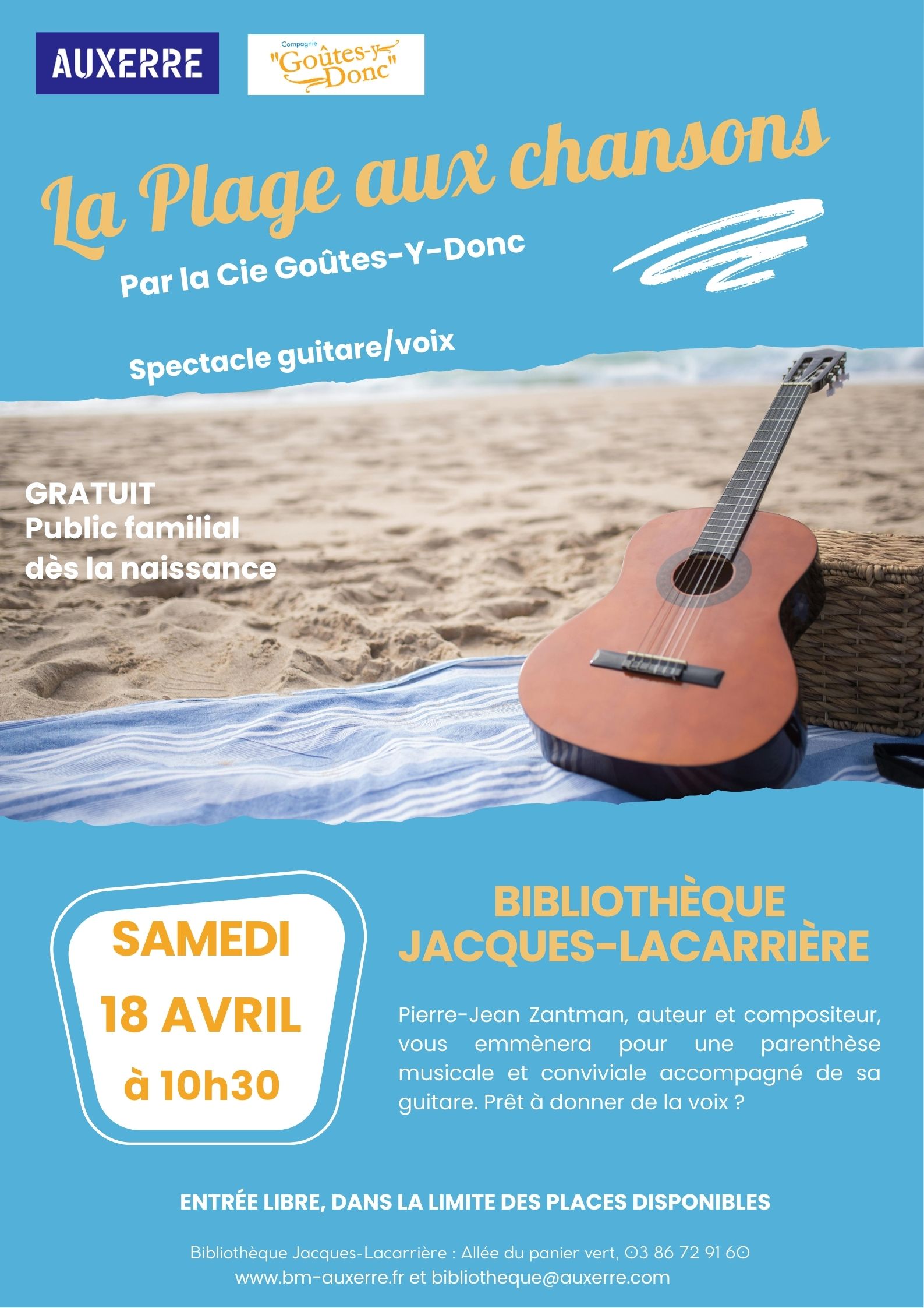La plage aux chansons