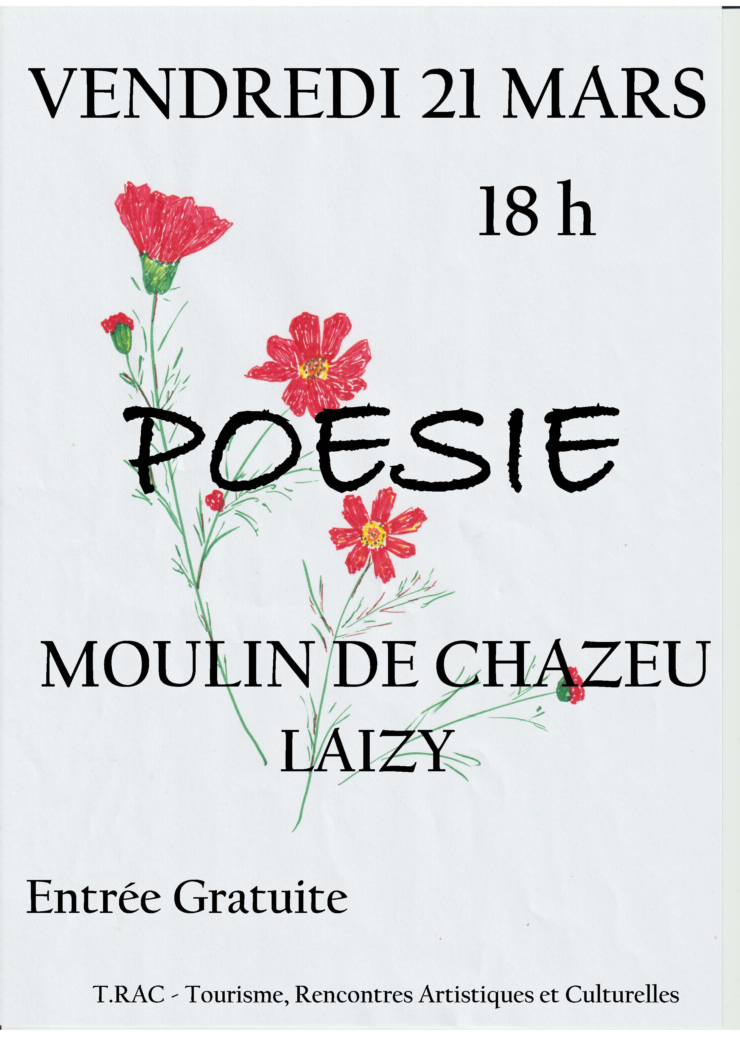 affiche poesie