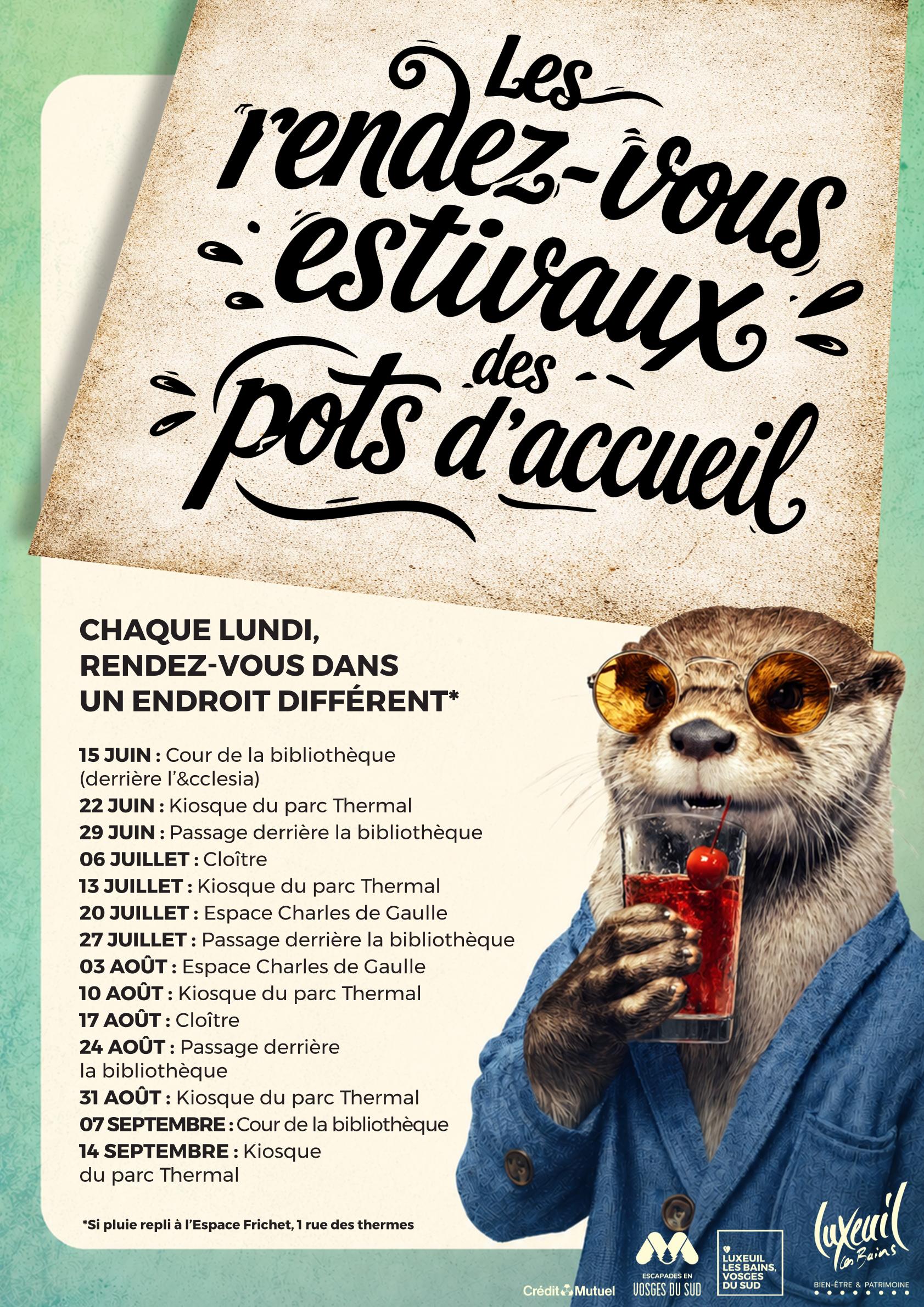 Pot d'accueil