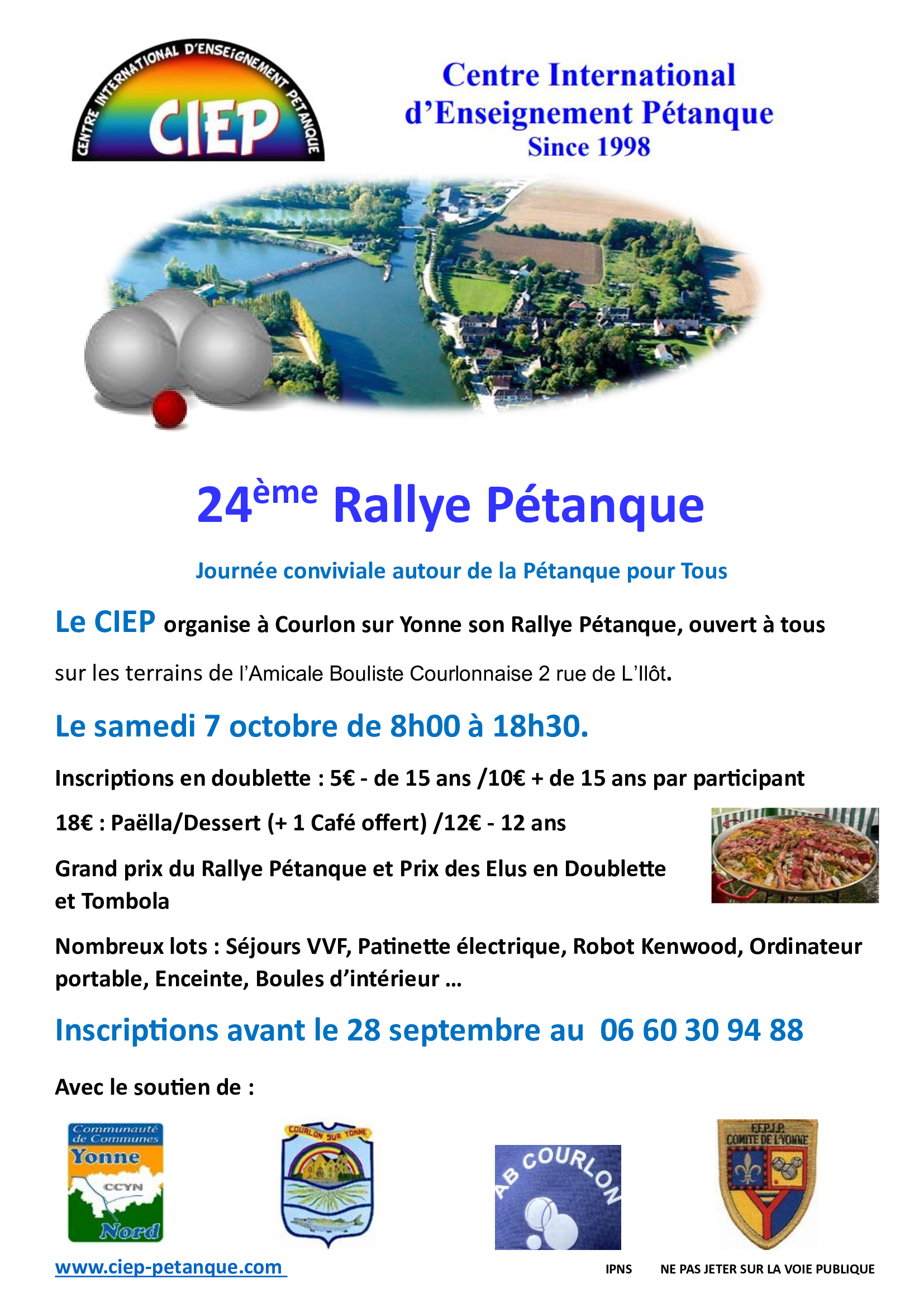 Rallye pétanque 2023