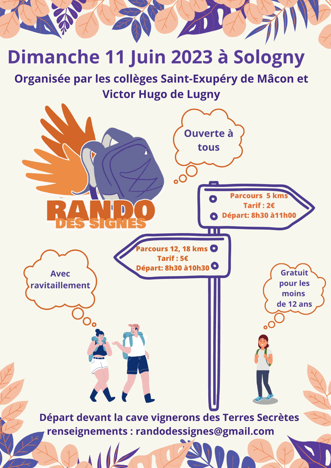affiche rando