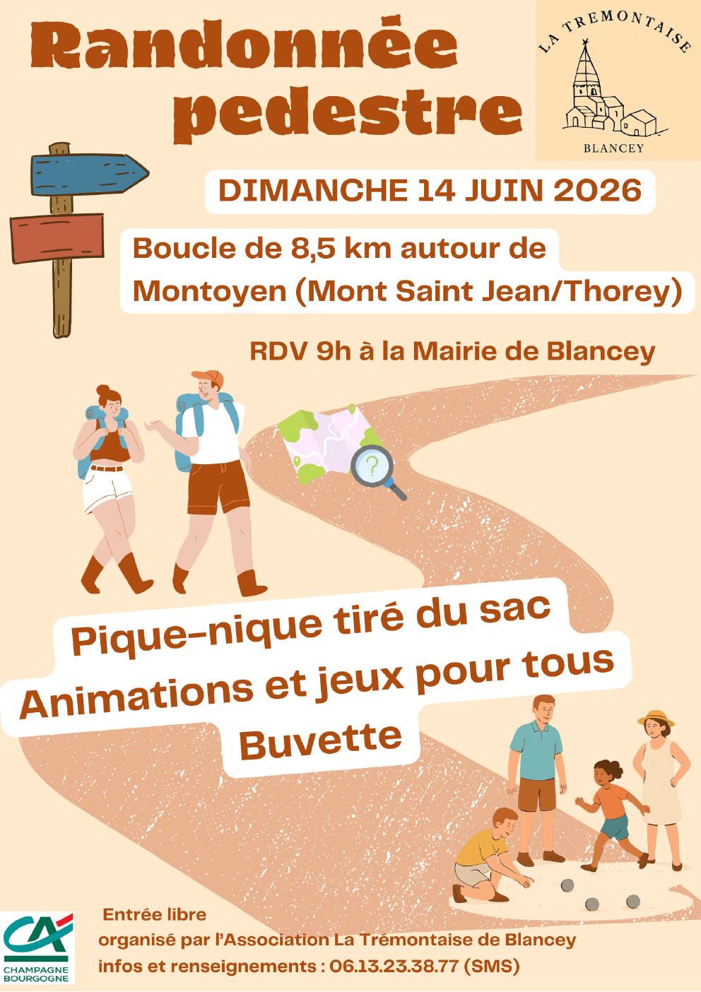 Randonnée pédestre- Blancey
