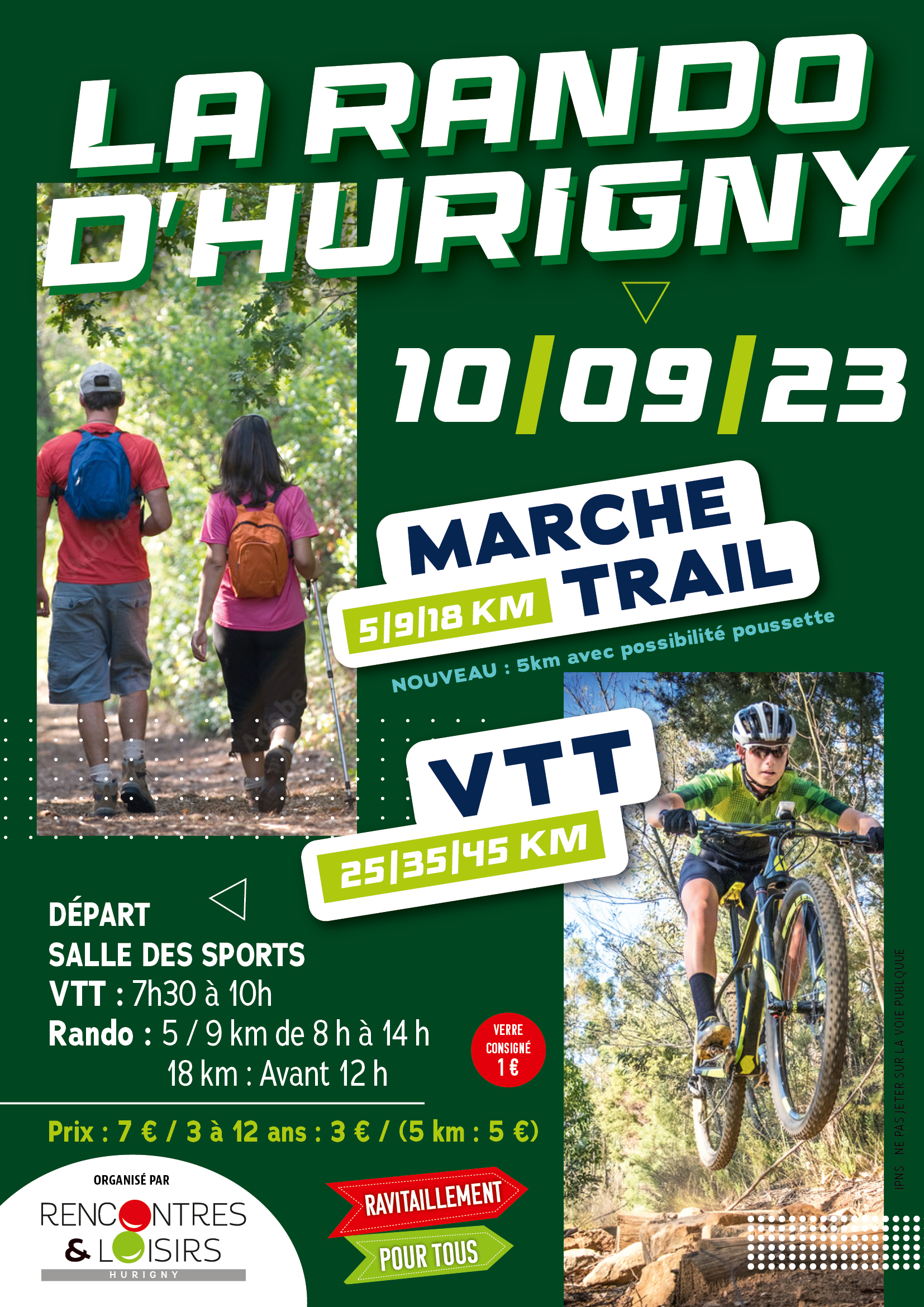 Affiche de la randonnée 2023