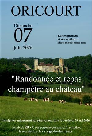 Randonnée et repas champêtre au château 
