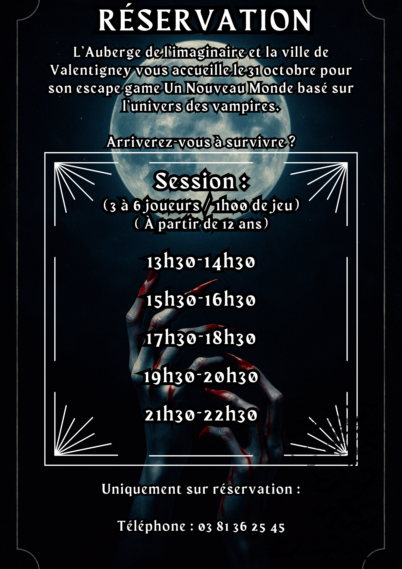 Escape Game sur le Théme Halloween