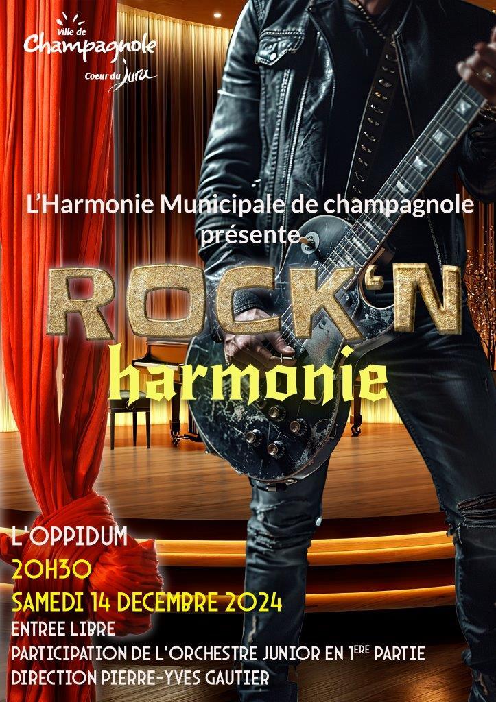 affiche rock en harmonie 