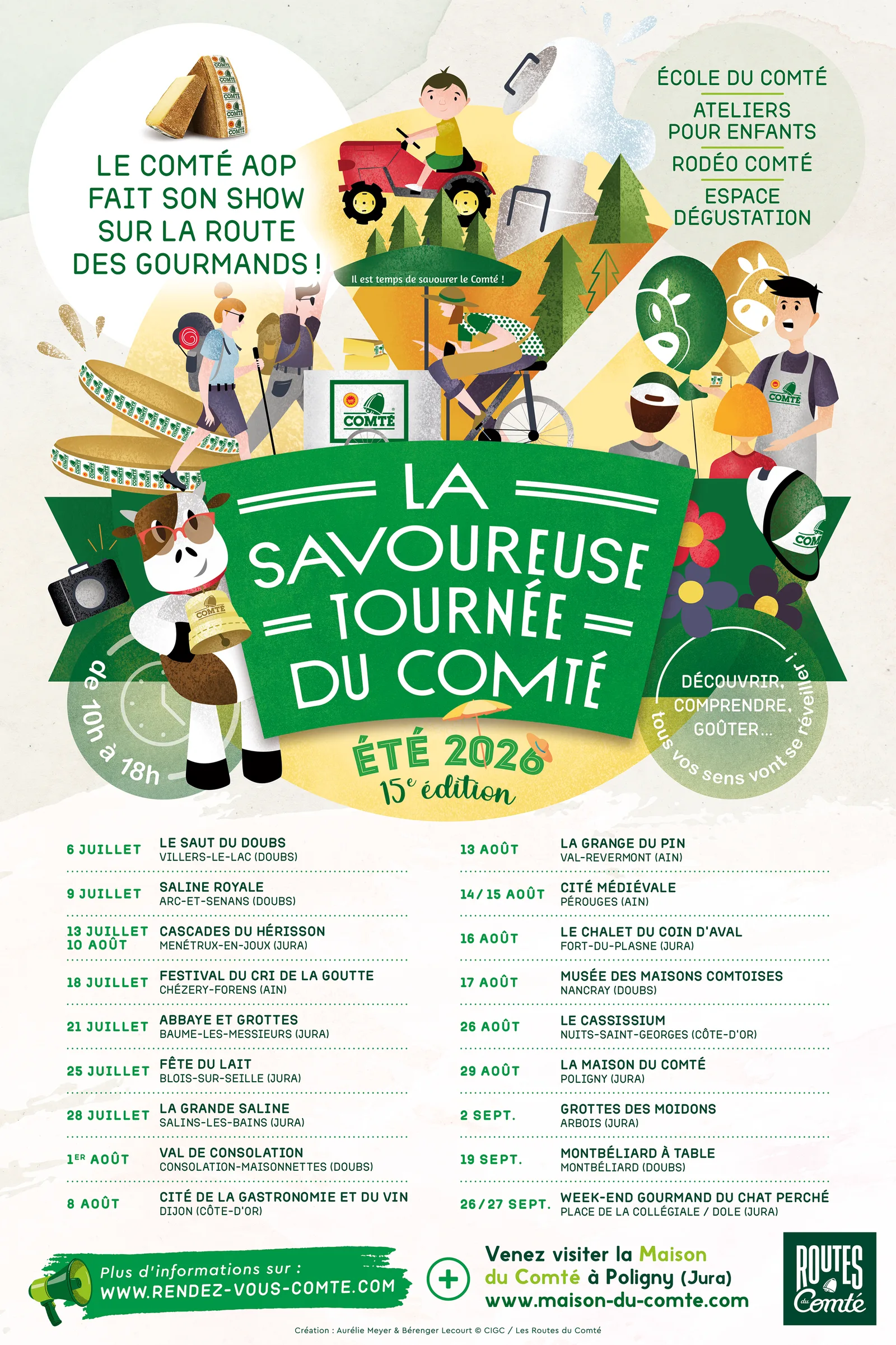 La Savoureuse Tournée du Comté