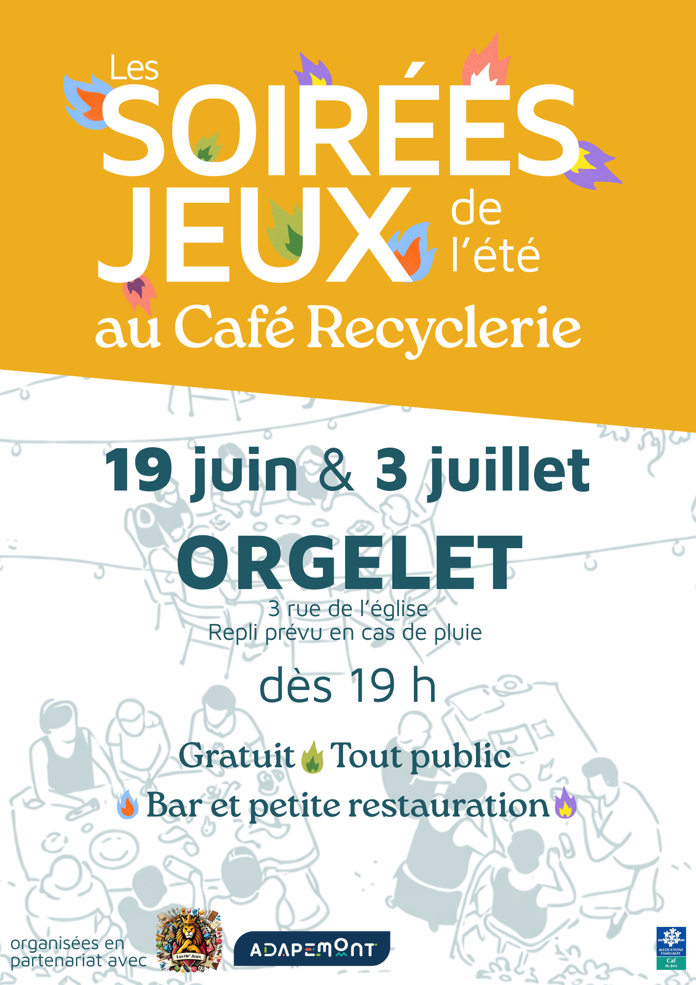 Soirée jeux de l'été