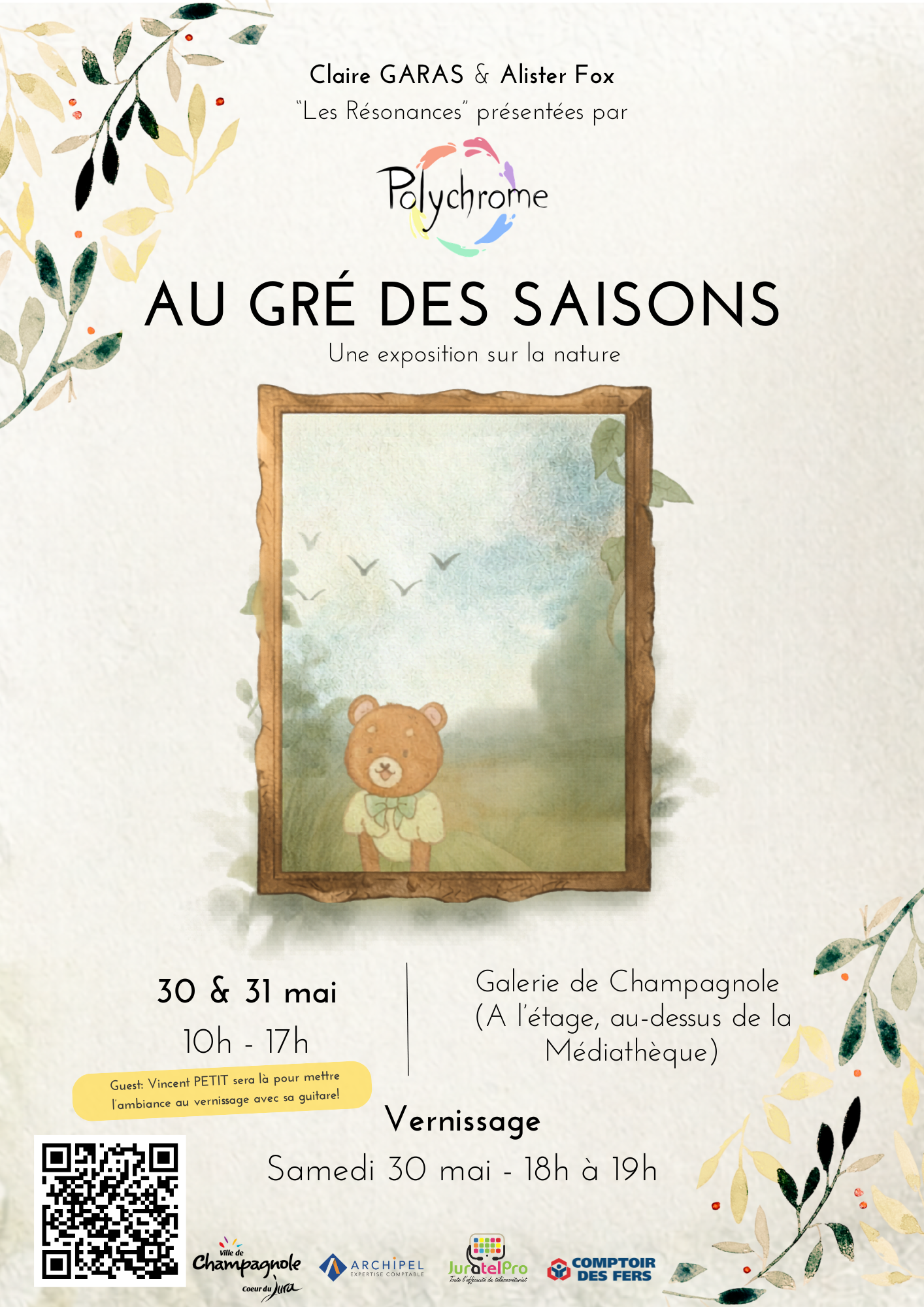 Exposition Résonances : au gré des saisons