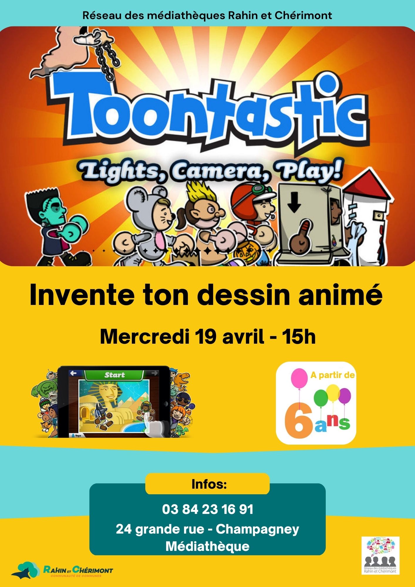 affiche toonstatic - 1